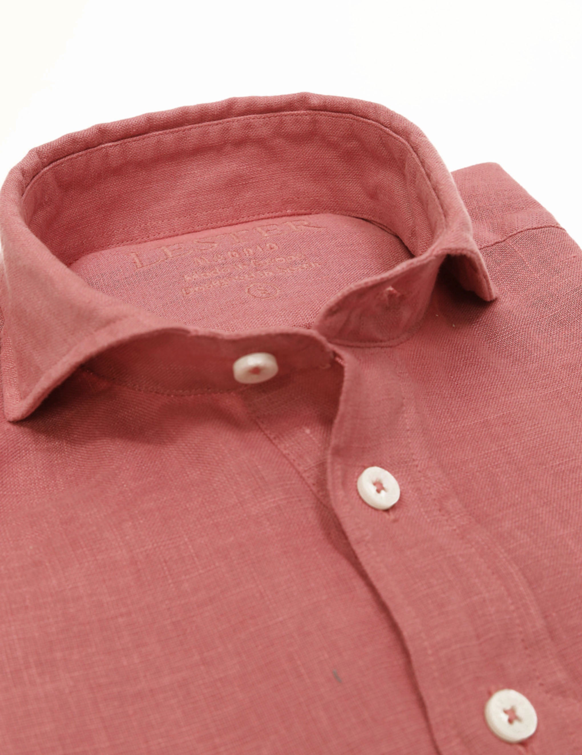 Polera lino Burdeos