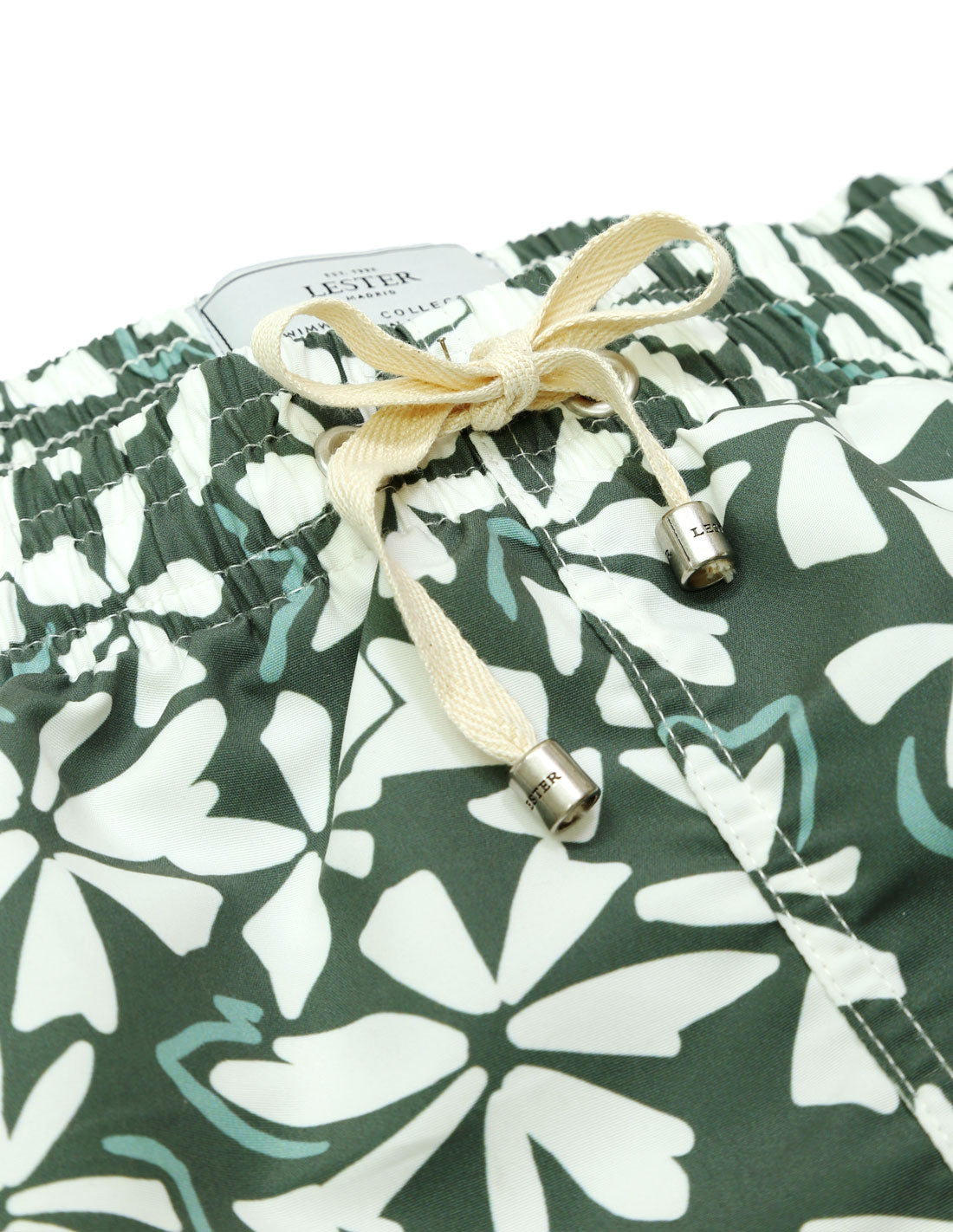 Traje de baño flor pequeña Verde