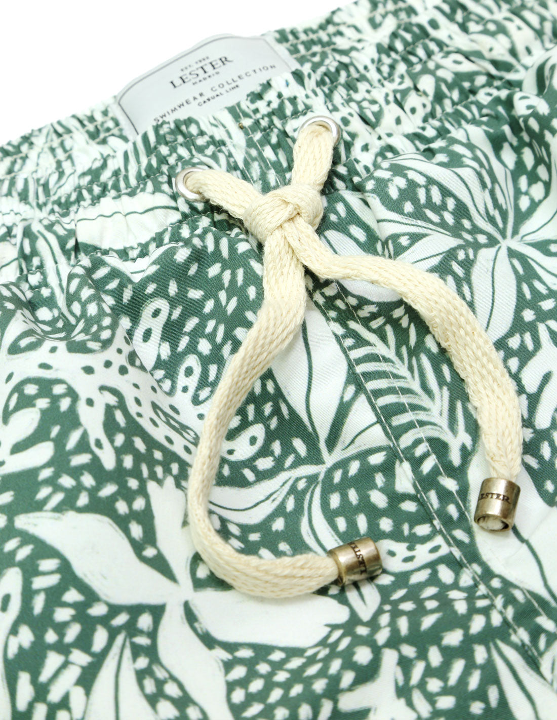 Traje de baño hoja ramas Verde