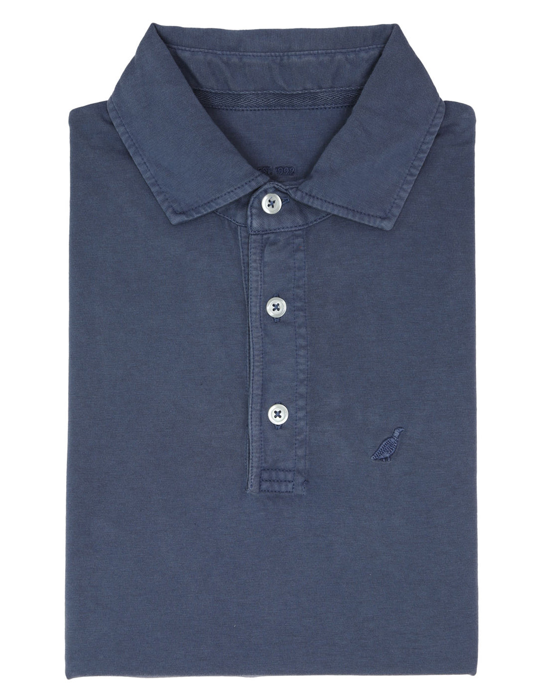 Polo jersey manga larga Azul oscuro