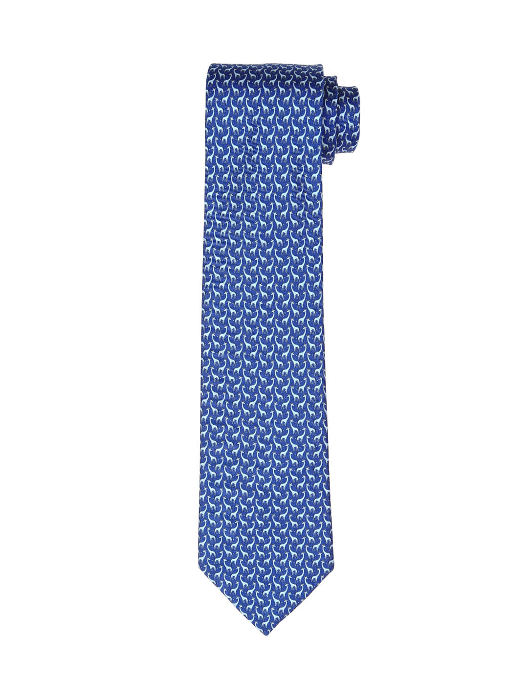 Corbata jirafas Azul/azul