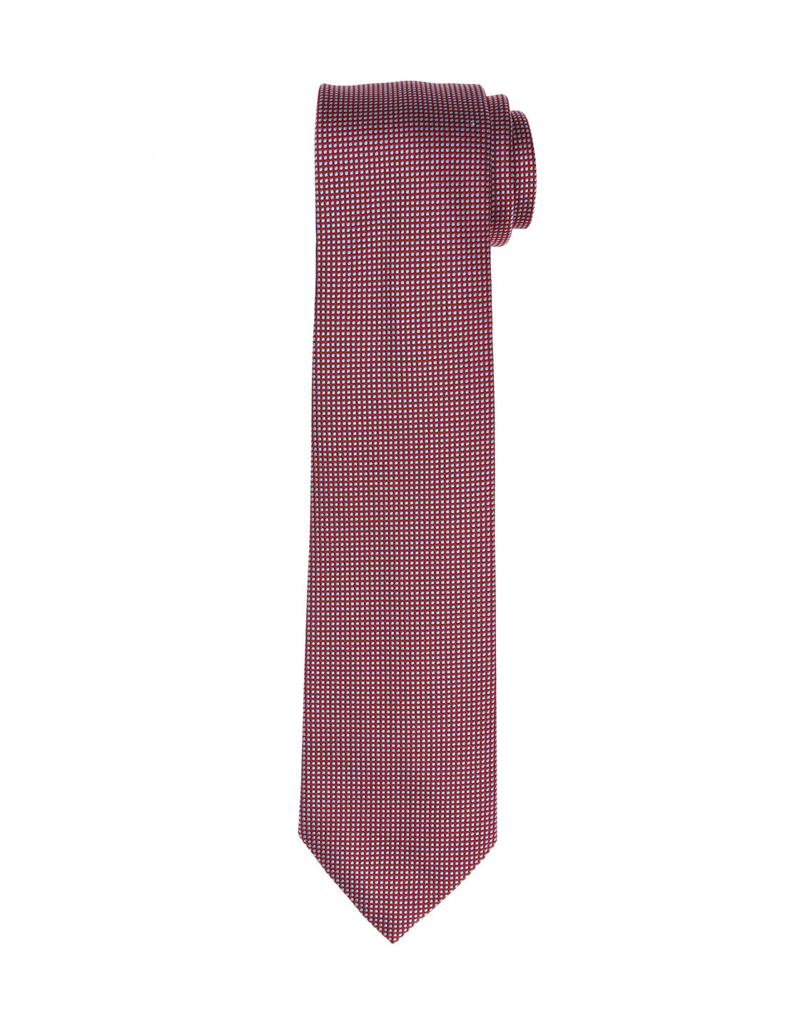 Corbata micropois Rojo/azul claro