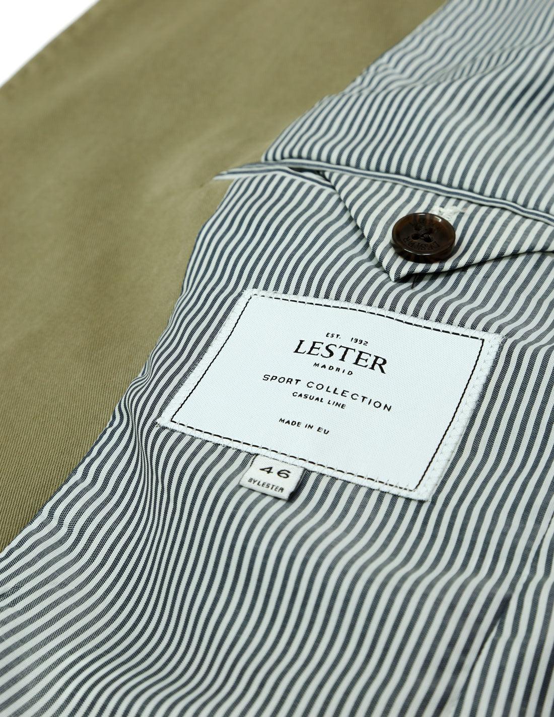 Chaqueta gabardina lavada Verde
