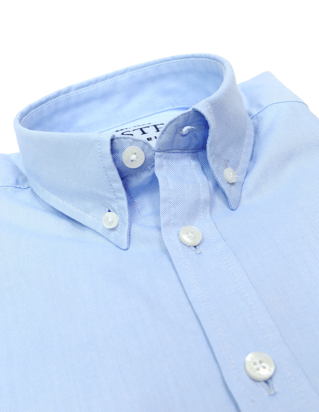 Camisa sport oxford liso Azul
