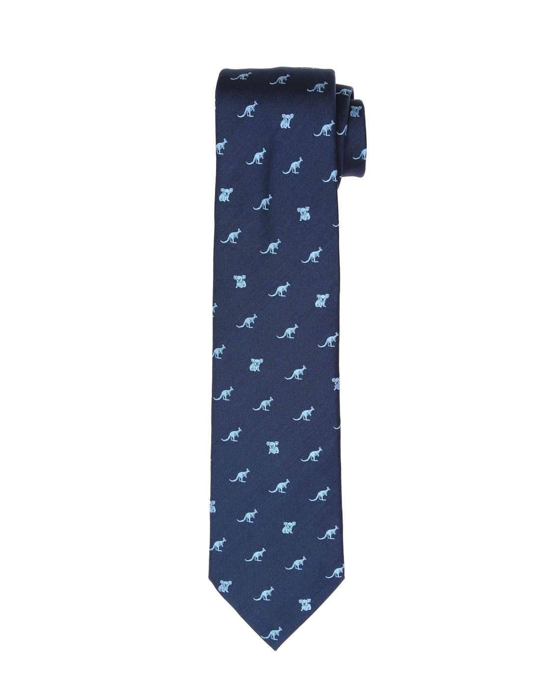 Corbata koala-canguro Azul/azul