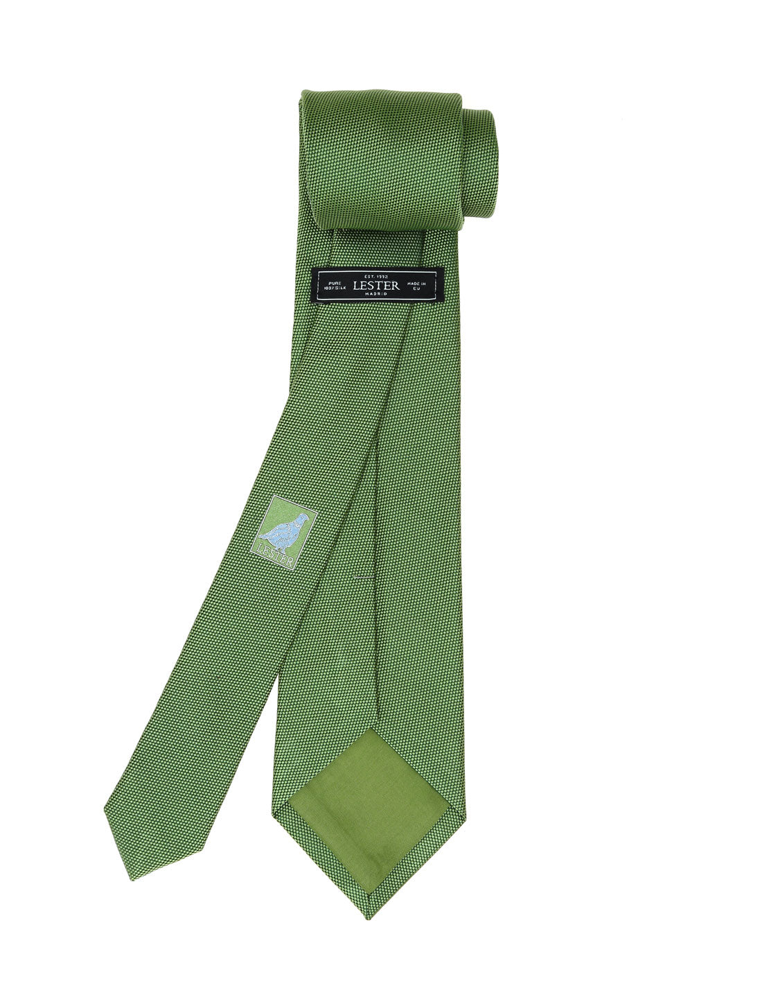 Corbata liso clasico ii Verde claro