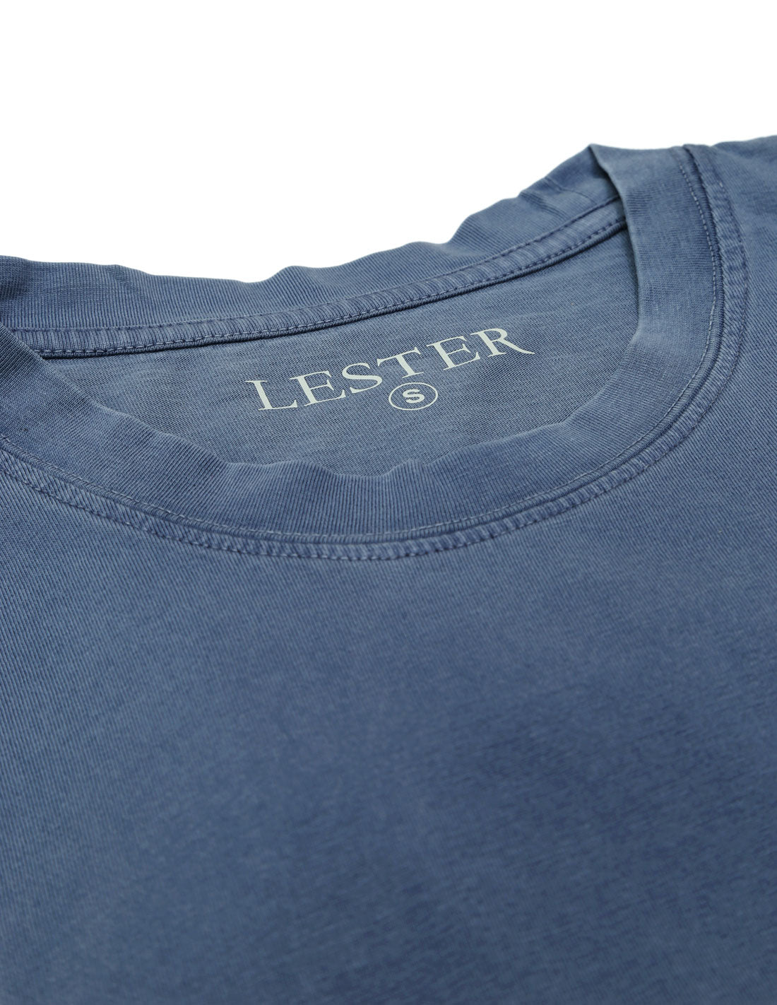 Camiseta lavada circulo Azul