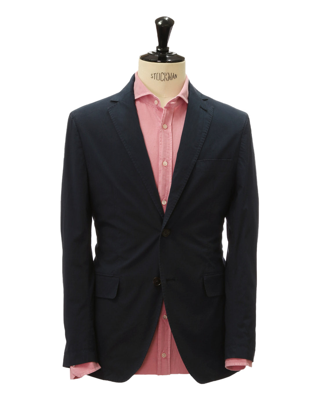 Chaqueta popelin lavada Azul