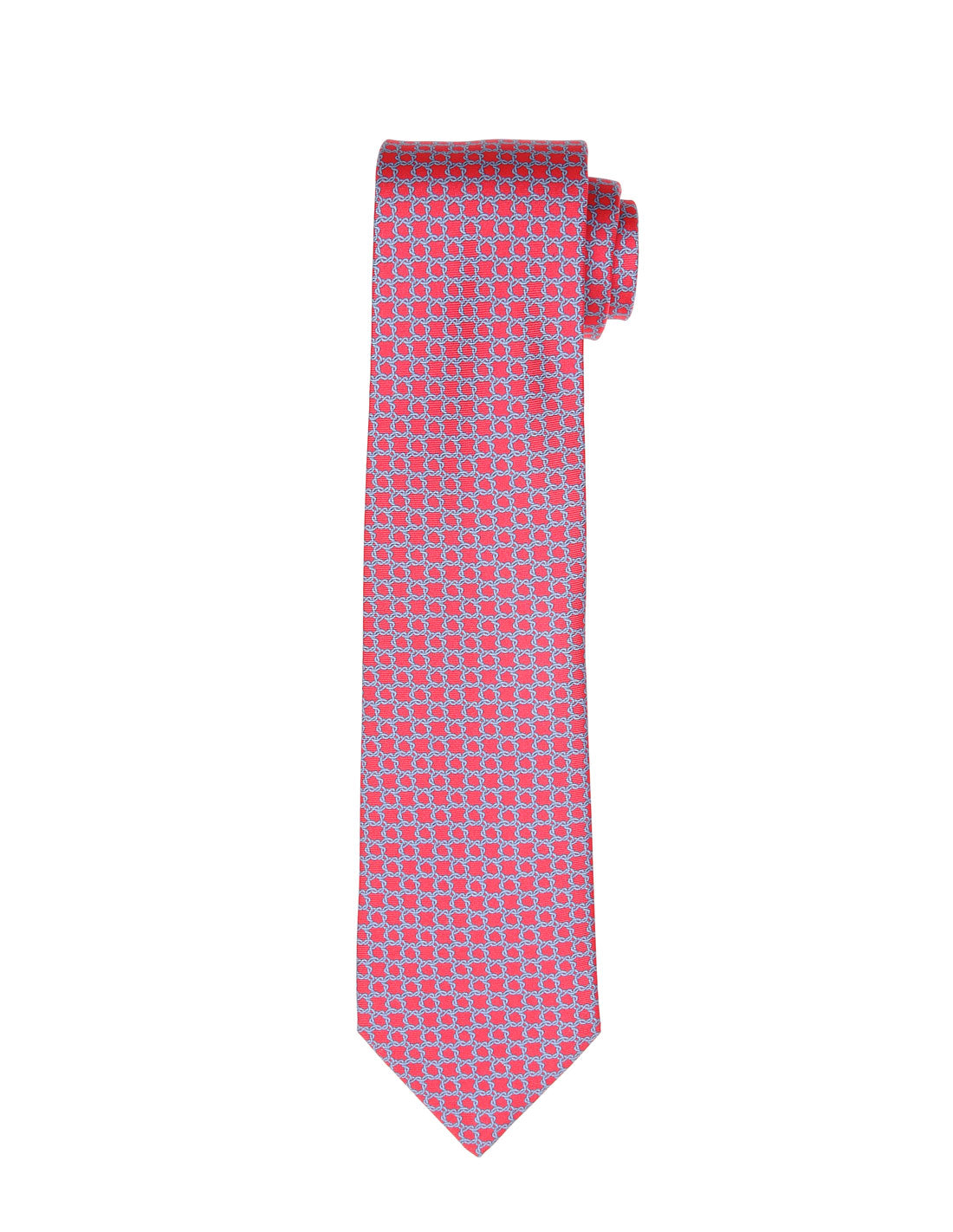Corbata nudos Rojo/azul