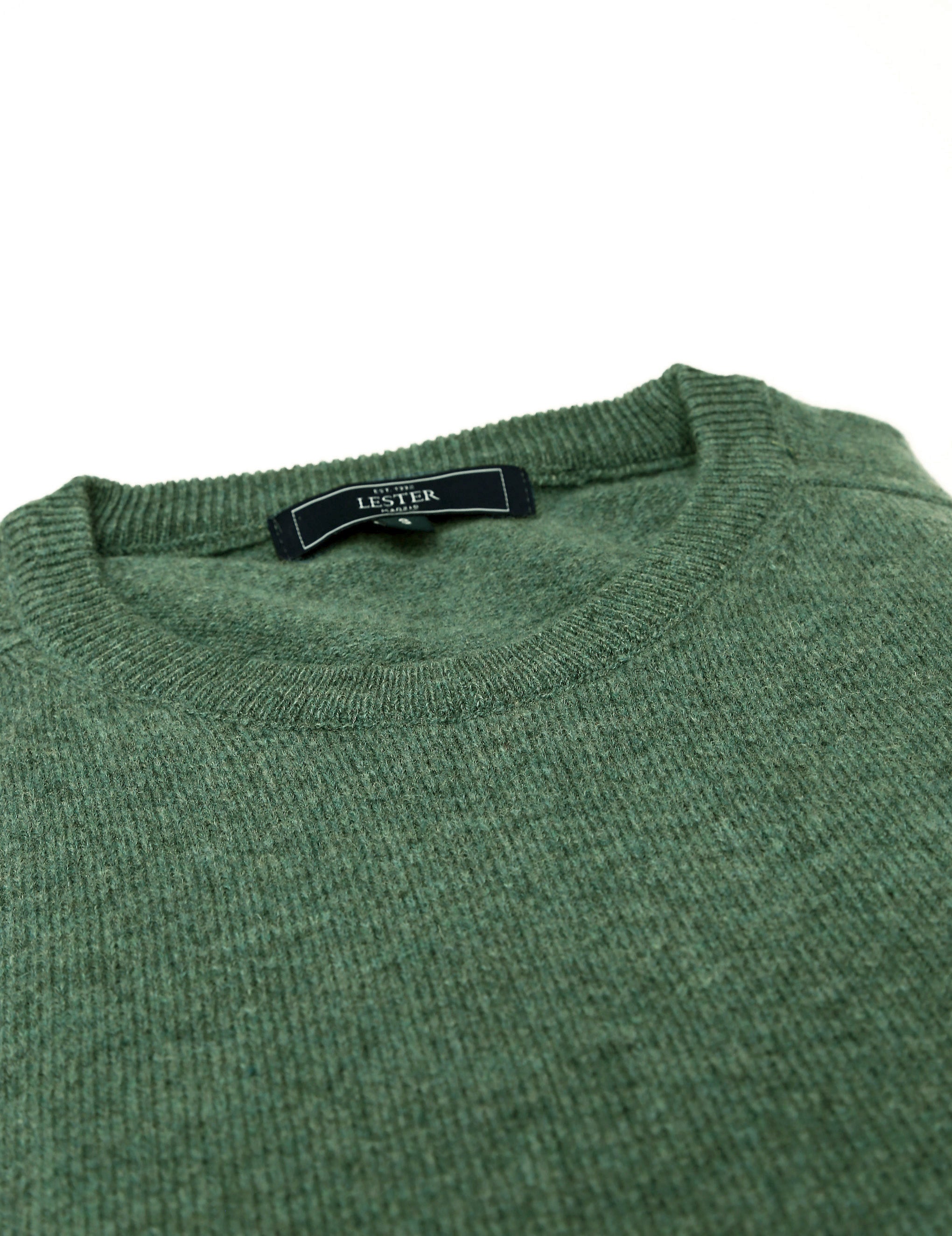 Jersey lana caja Verde