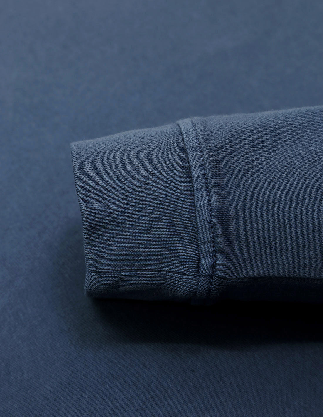 Polo jersey manga larga Azul oscuro
