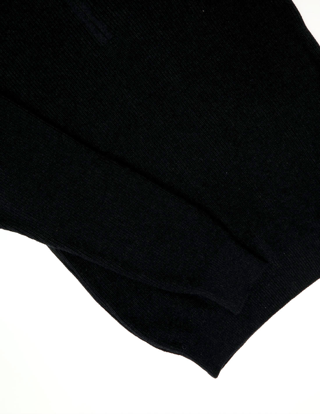 Jersey cremallera algodón Azul