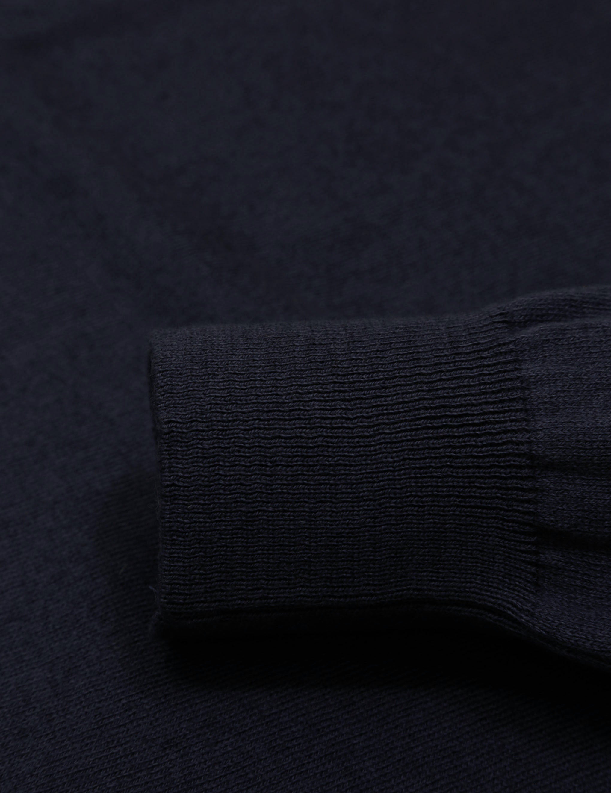 Jersey pico algodón Azul oscuro