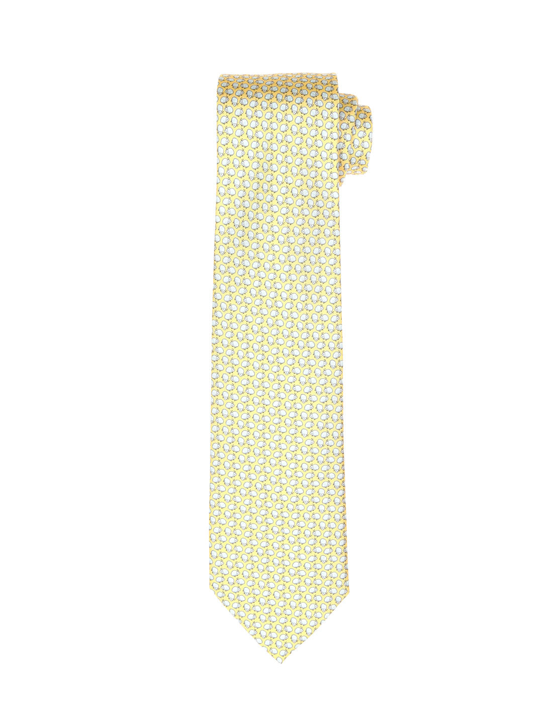 Corbata mariquitas Amarillo/azul