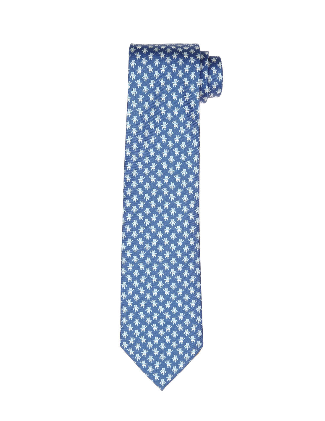Corbata ositos Azul/blanco