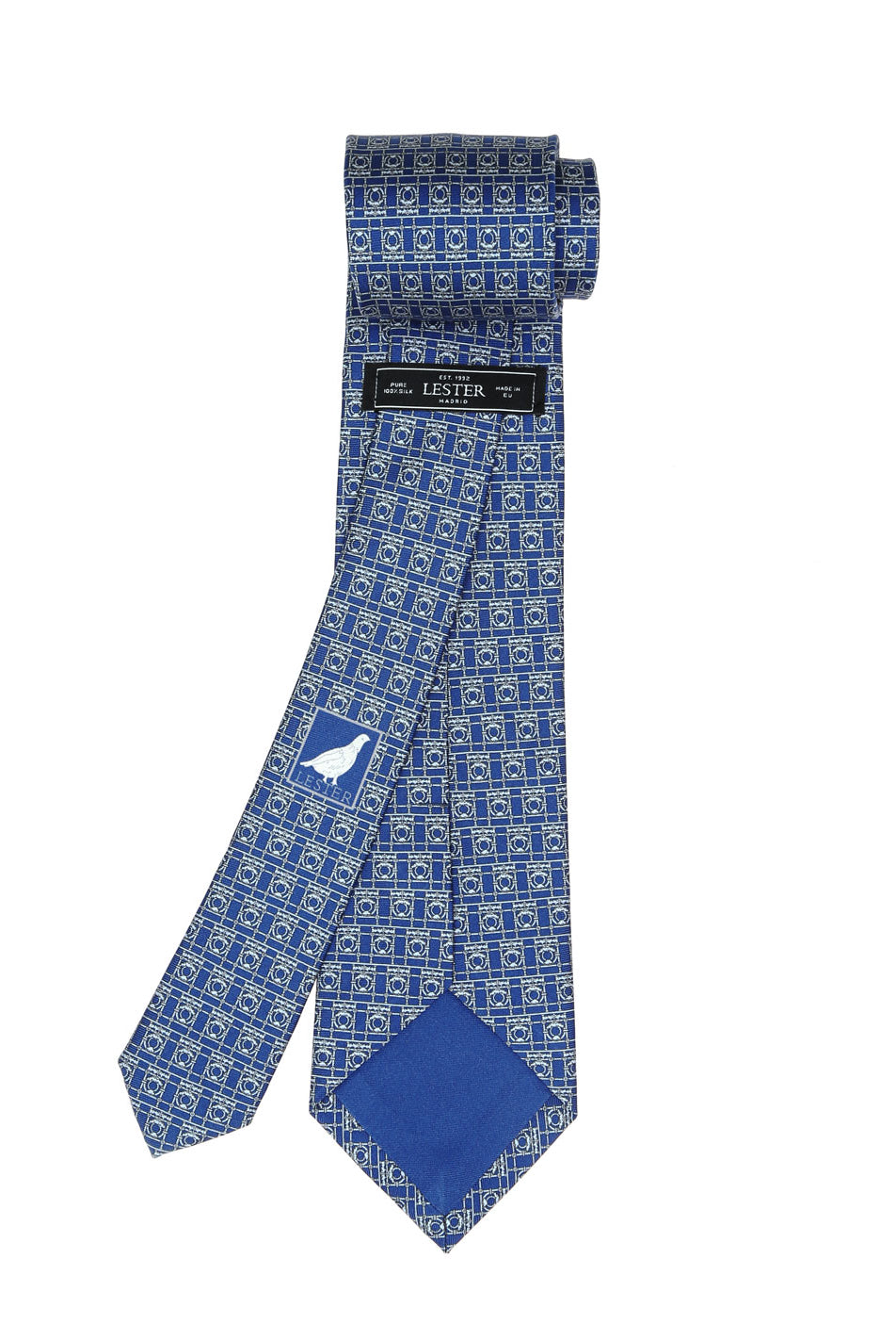 Corbata barandilla peq. Azul/azul