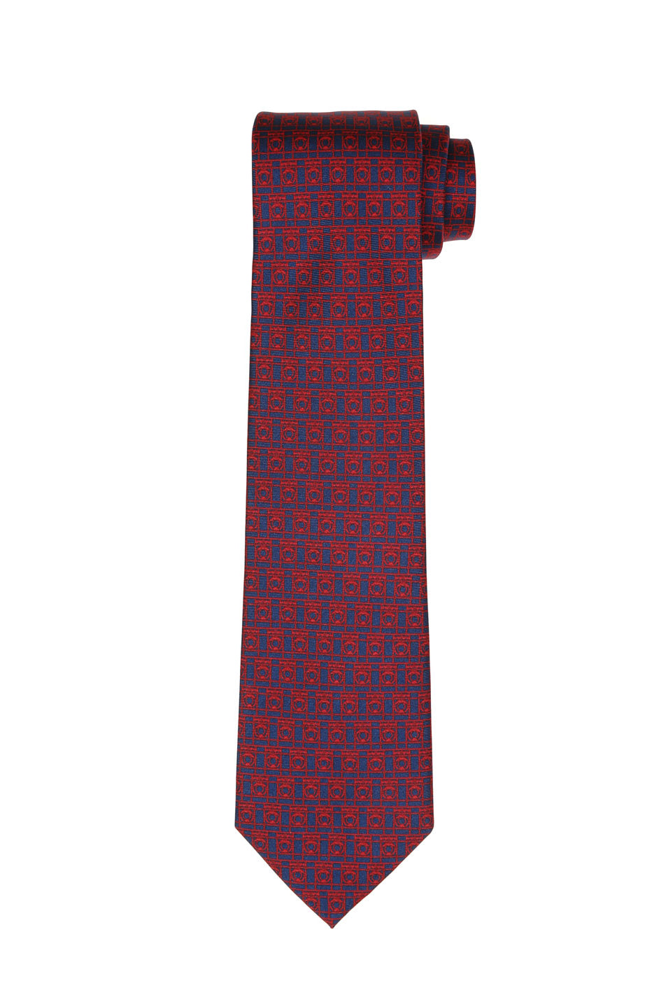 Corbata barandilla peq. Azul/rojo