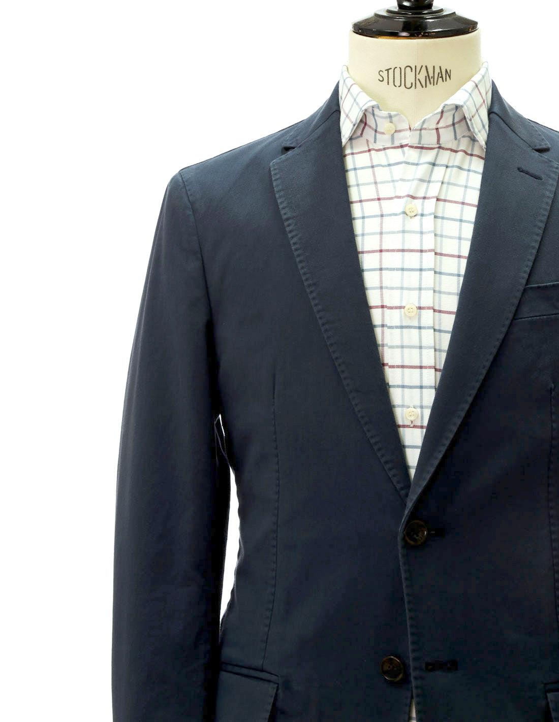 Chaqueta gabardina lavada Azul
