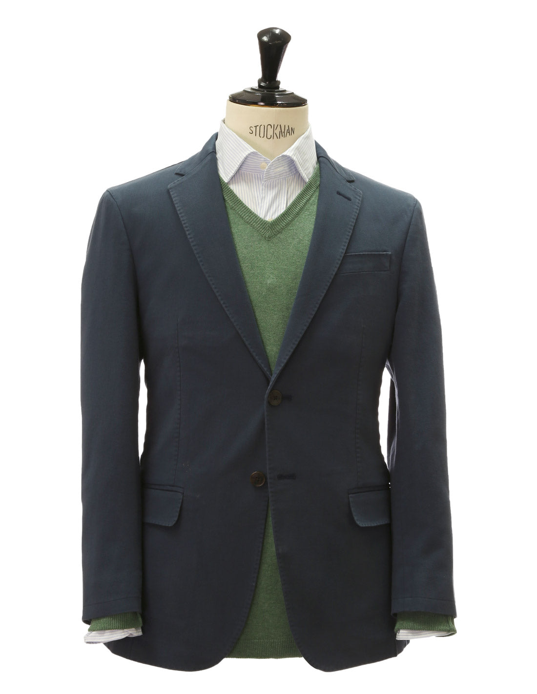Chaqueta sarga Azul