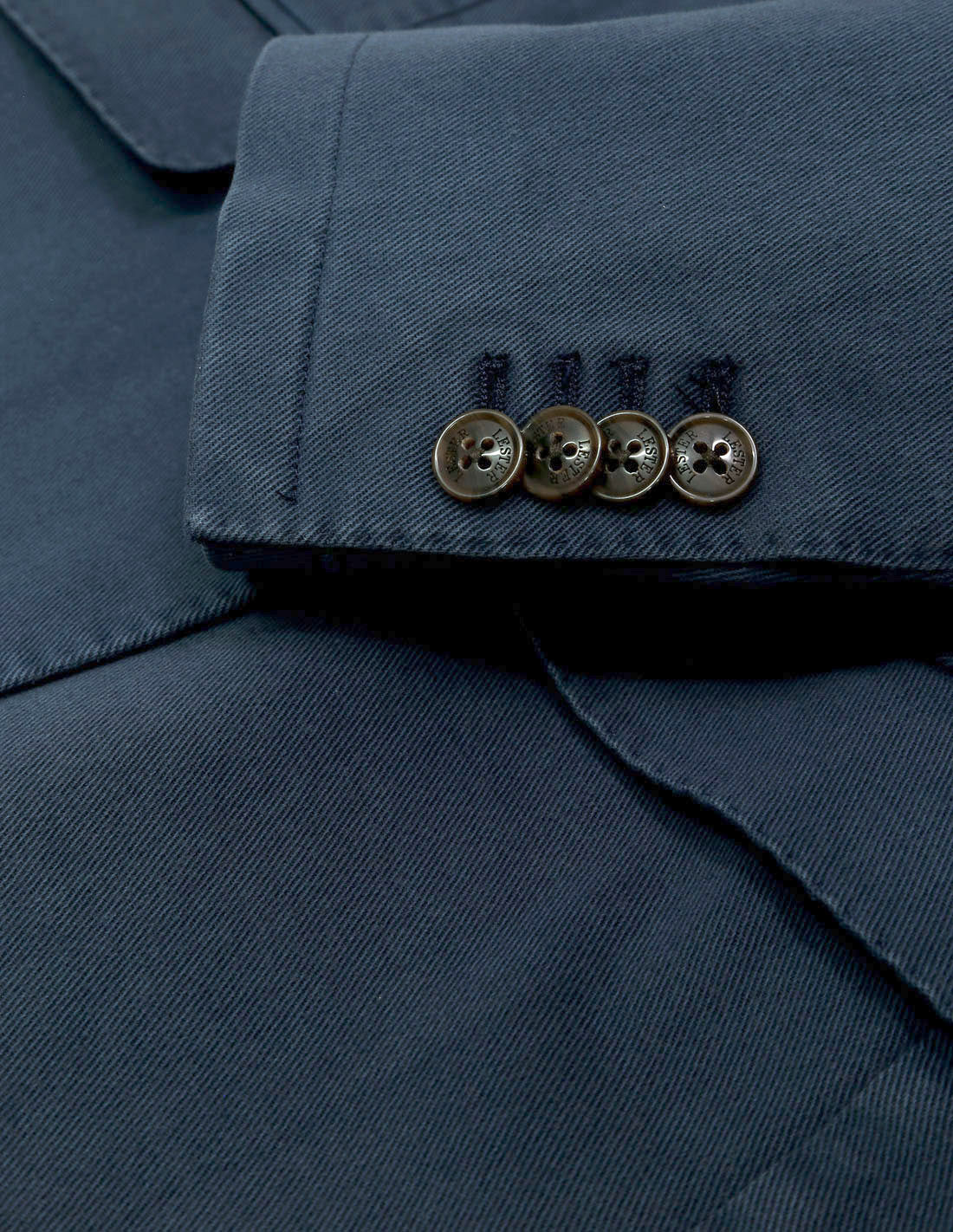 Chaqueta sarga Azul