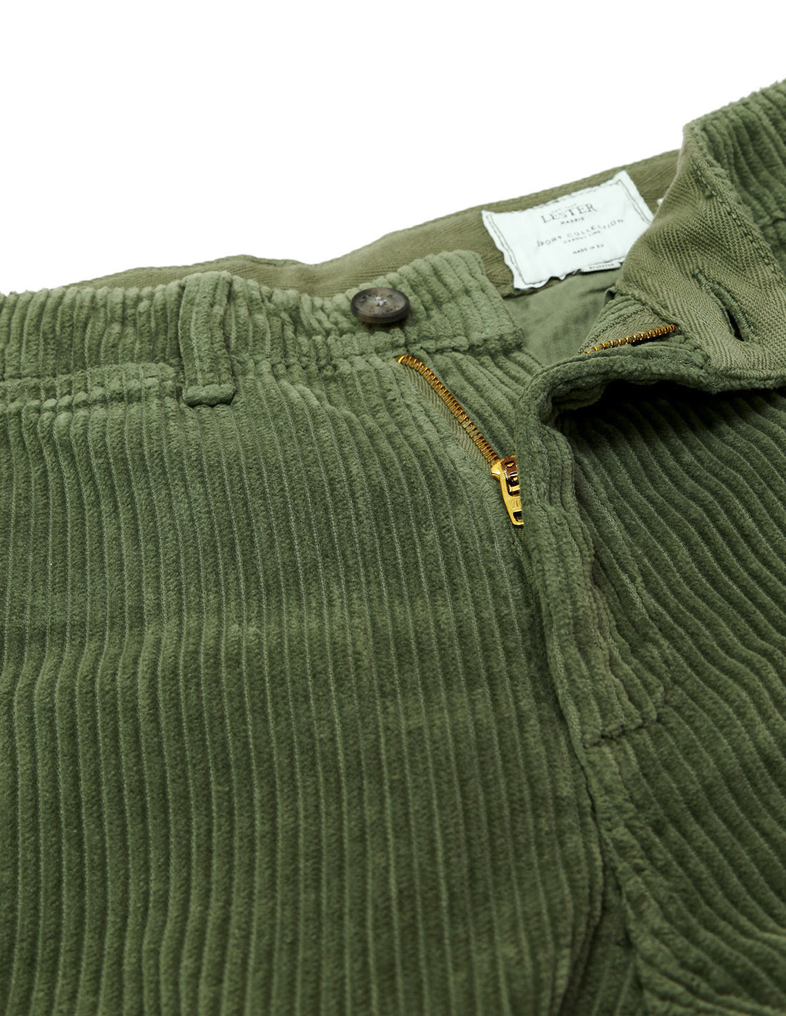 Pantalón pana gorda Verde