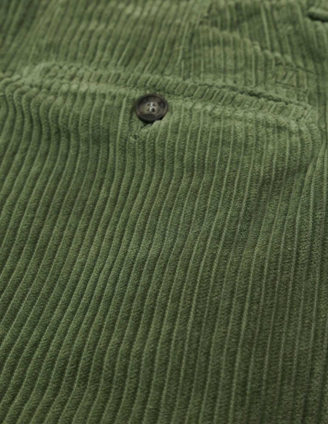 Pantalón pana gorda Verde
