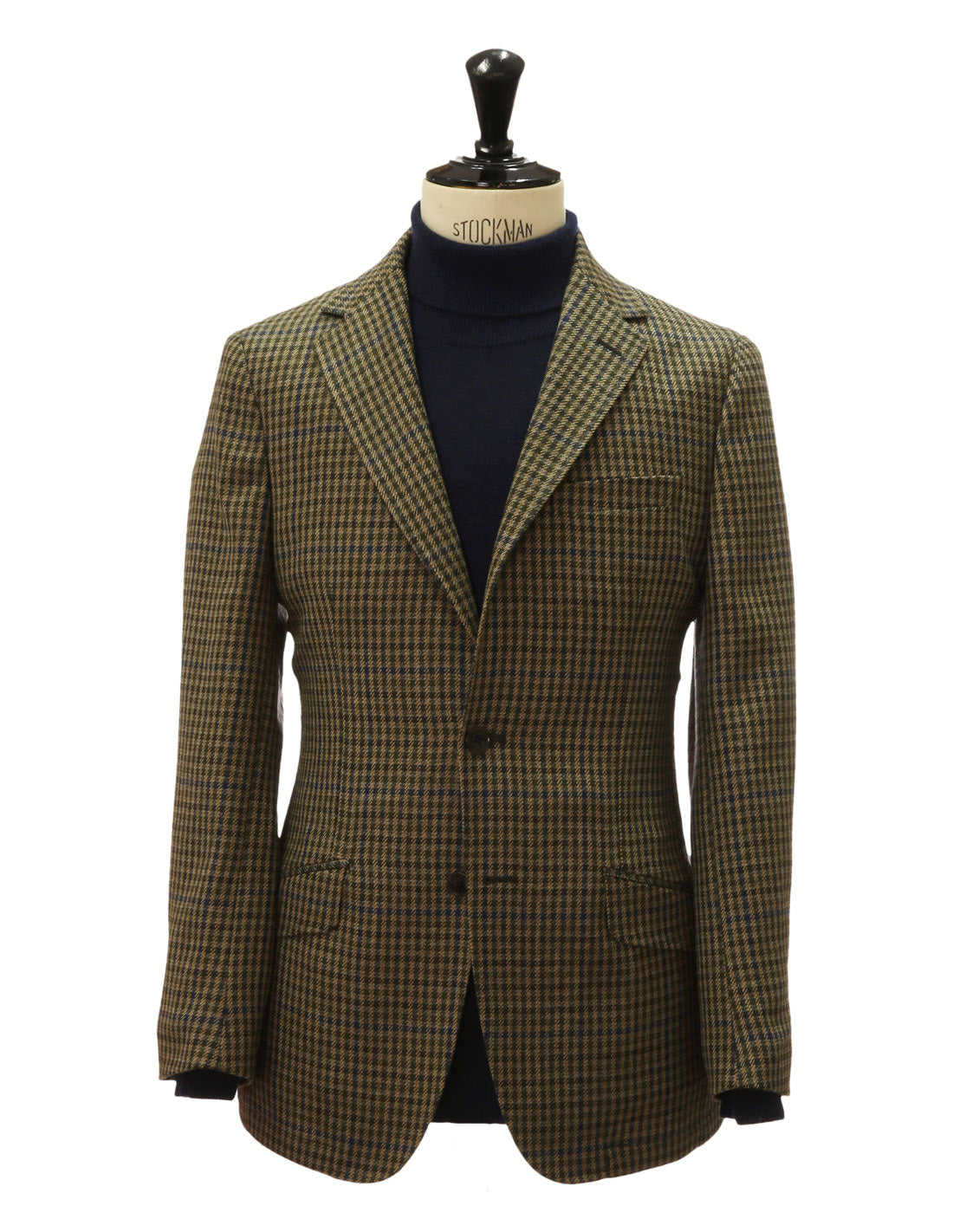 Chaqueta tweed cashmere norfolk Verde
