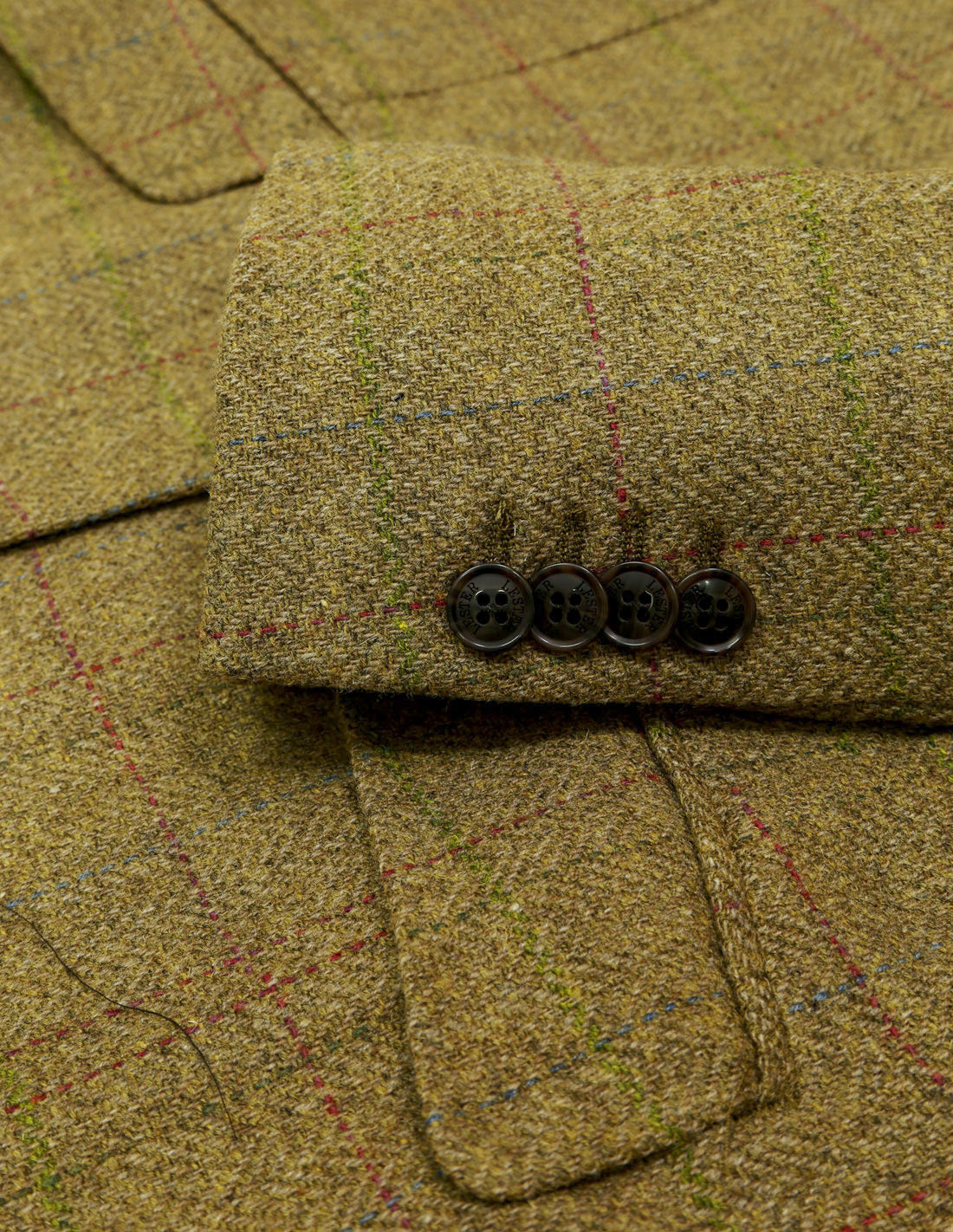 Chaqueta tweed cardiff Verde