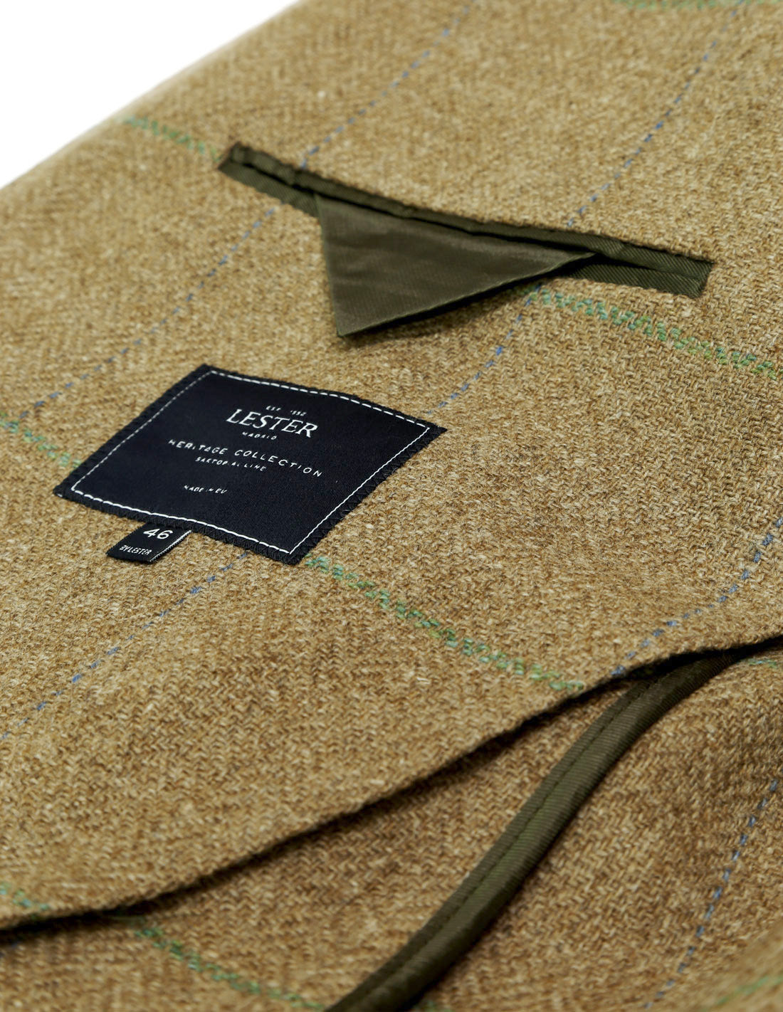 Chaqueta tweed cornwall Beige
