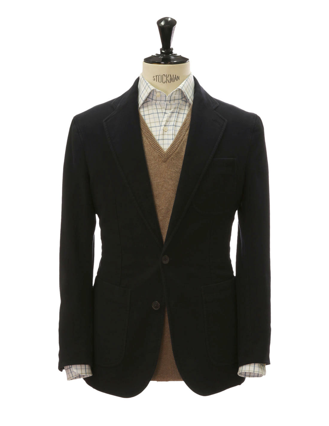 Chaqueta velvetón Azul