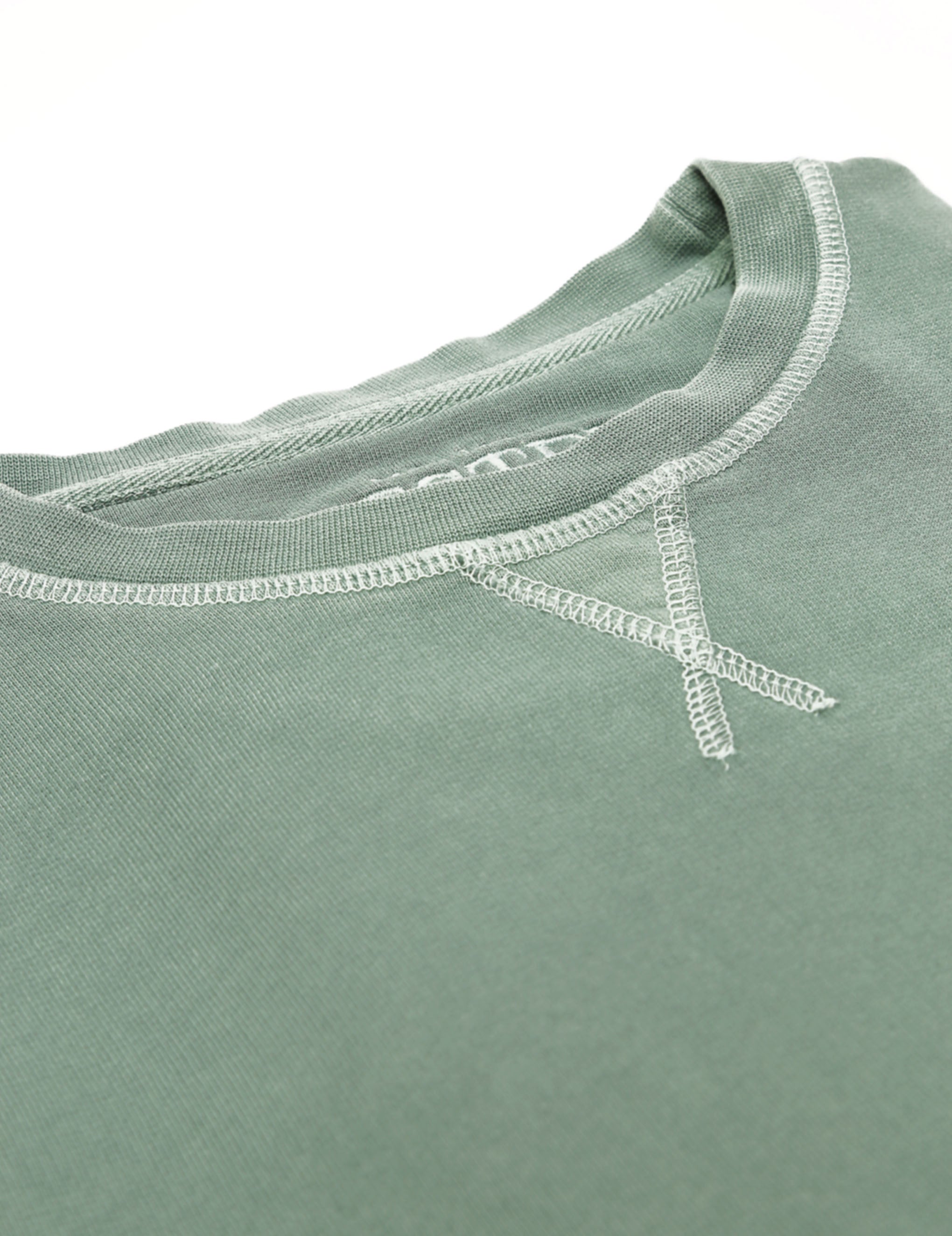 Sudadera lavada perdiz Verde