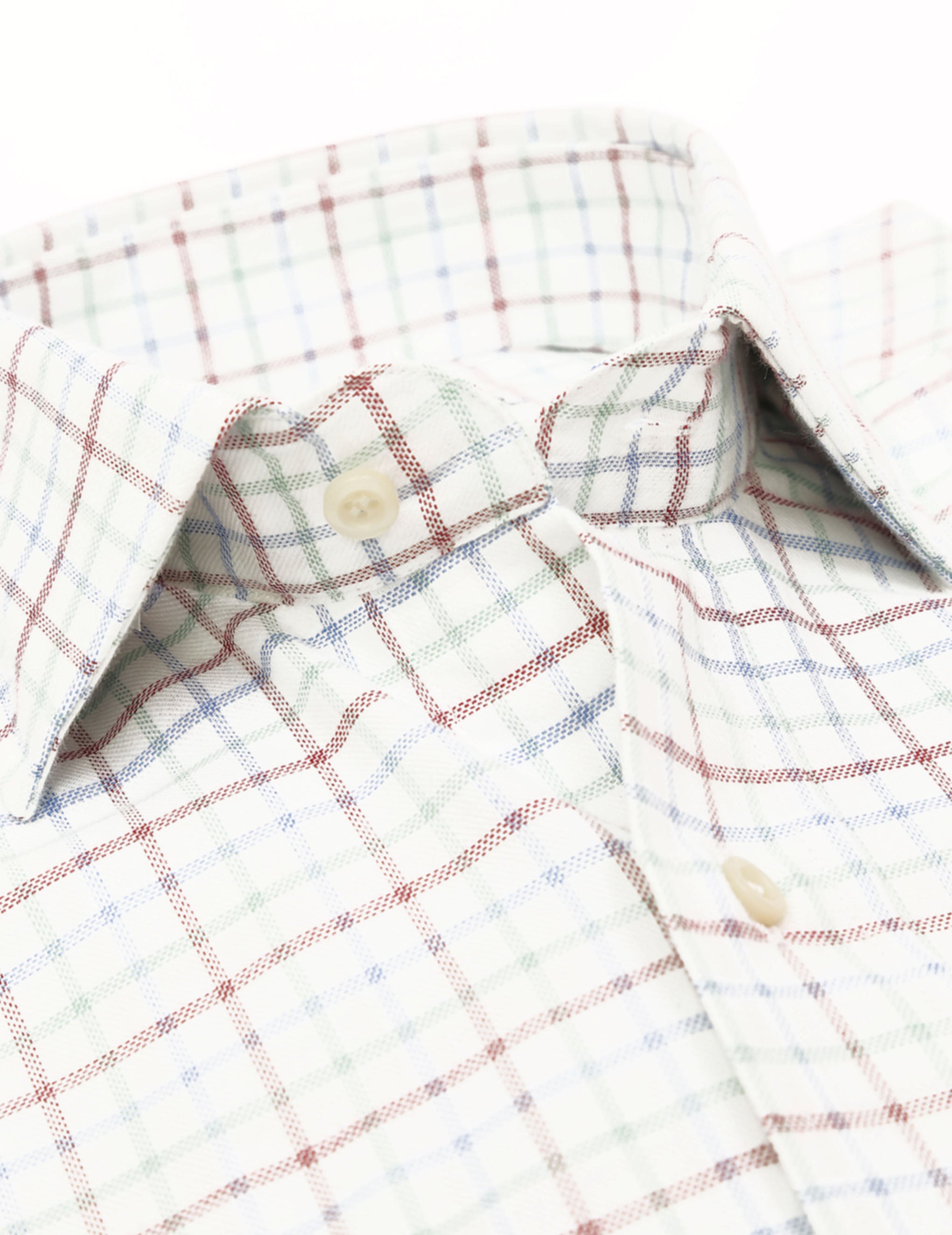 Camisa sport viela fil a fil Azul/burdeos