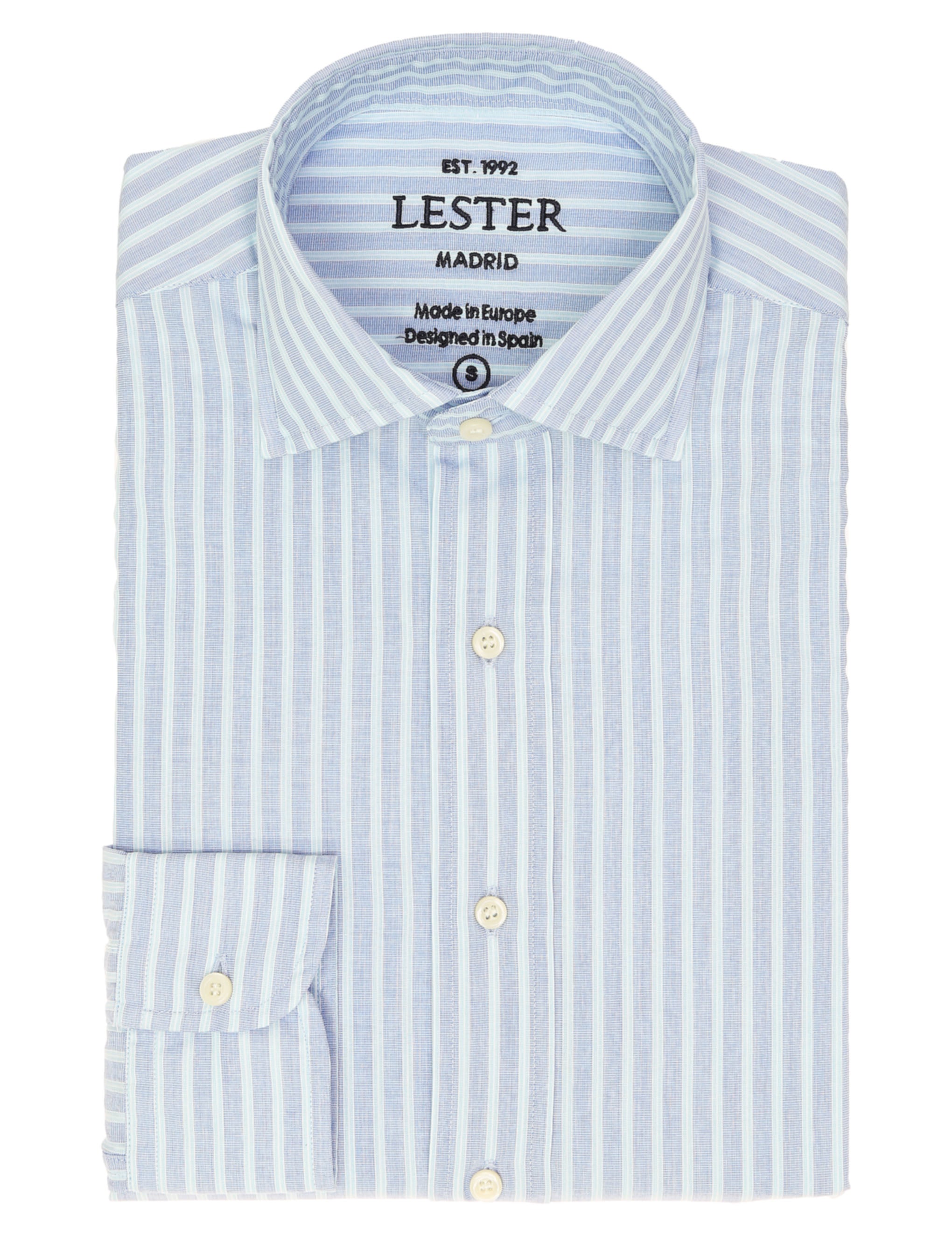 Camisa sport raya interior Azul/azul