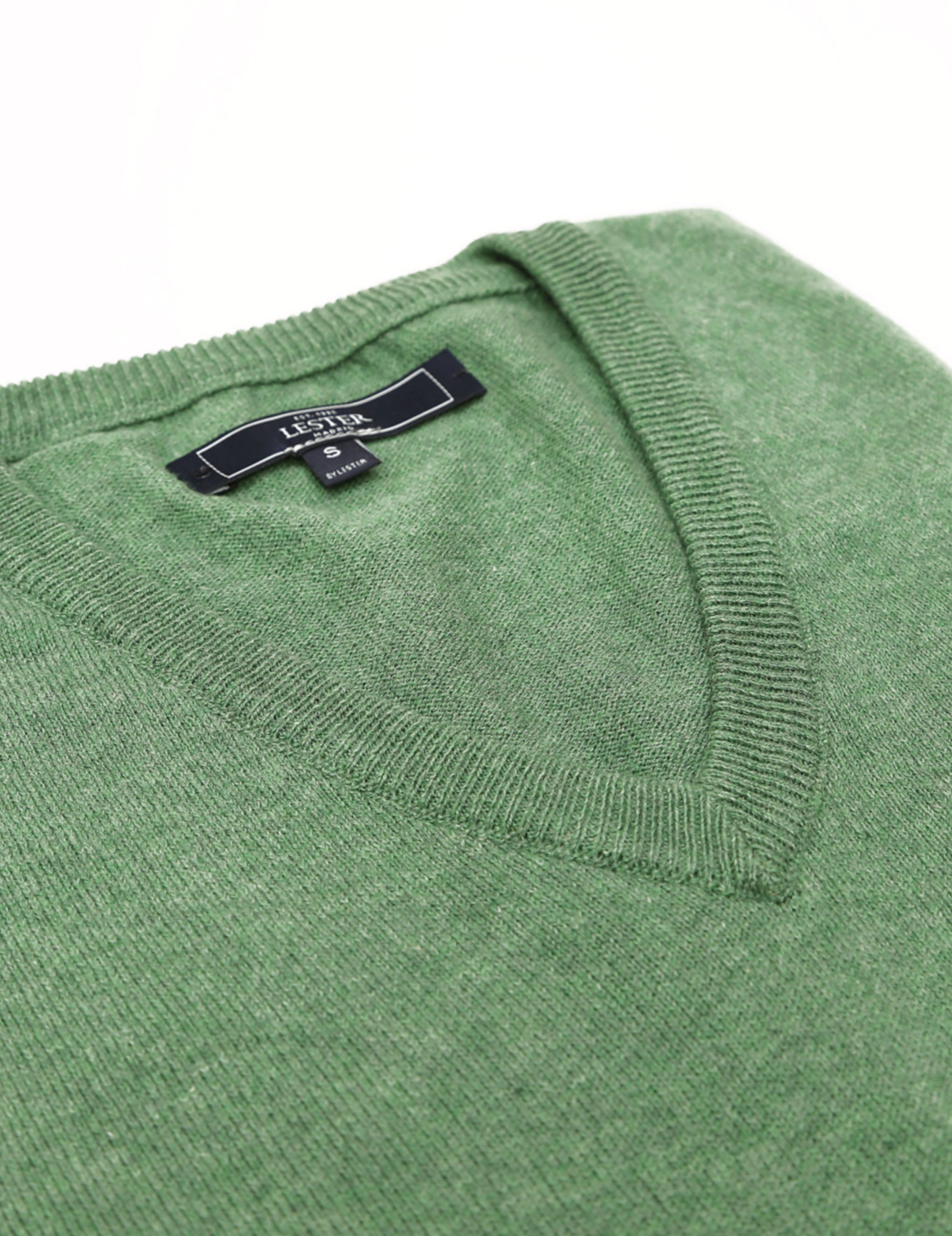 Jersey pico algodón Verde