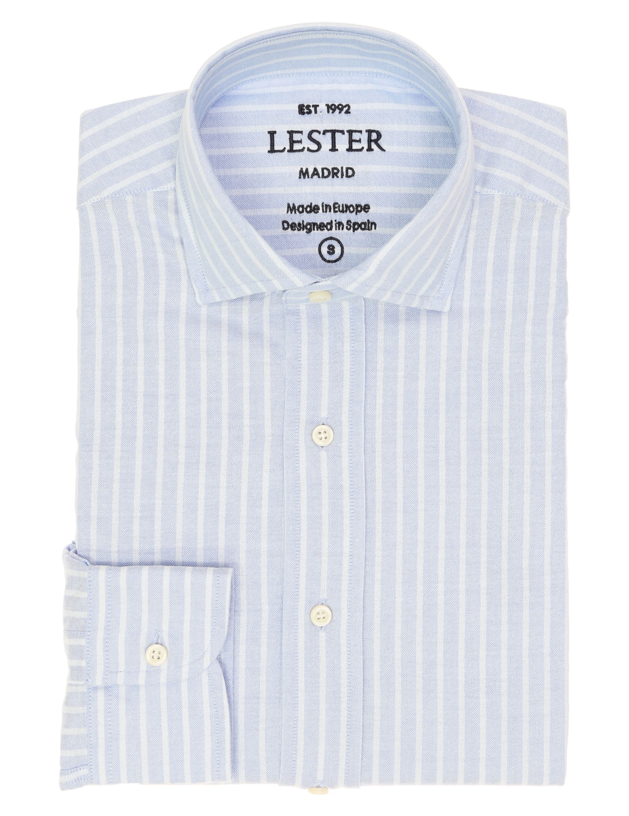 Camisa sport oxford raya Azul/azul claro