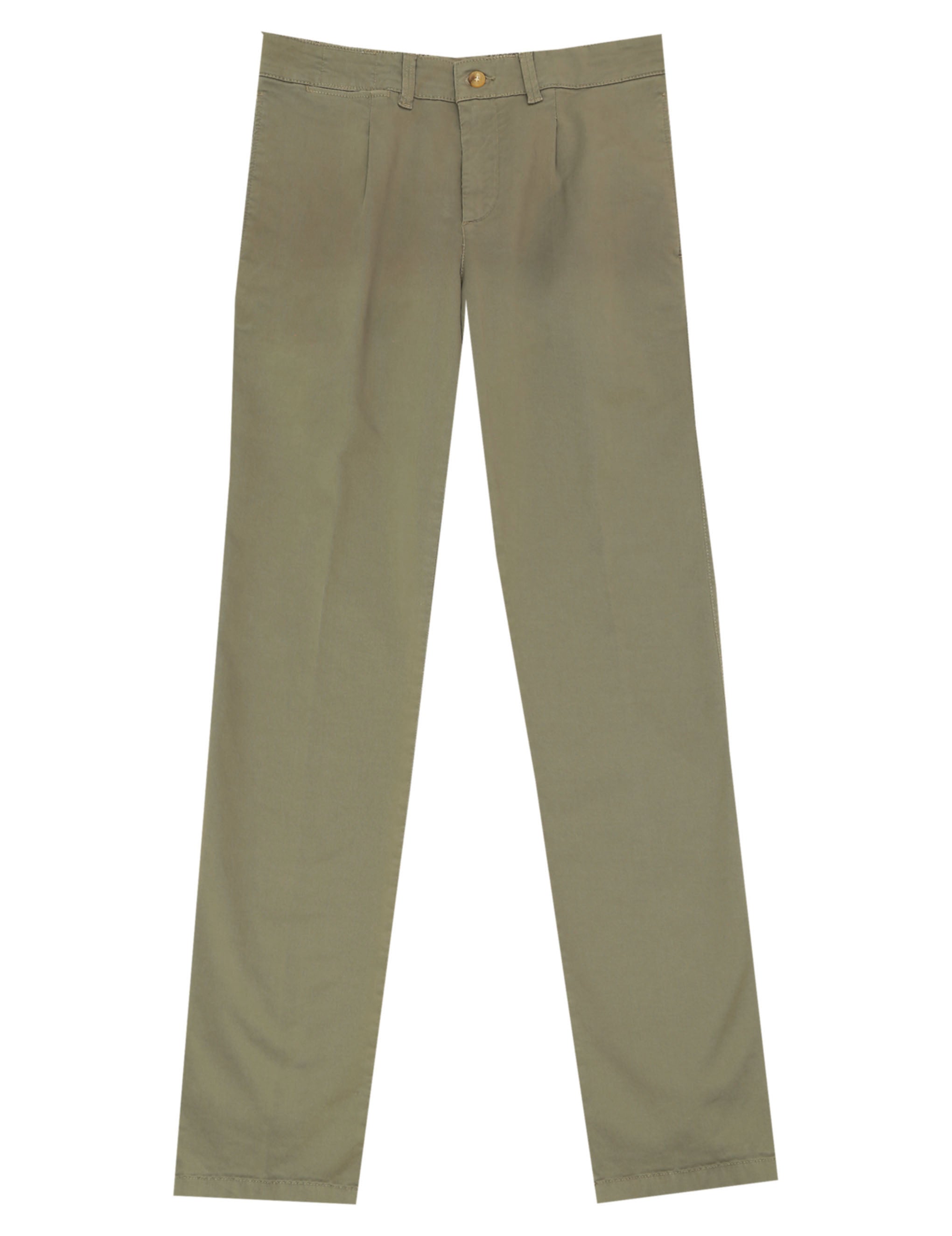 Pantalón gabardina elastan c/p Verde