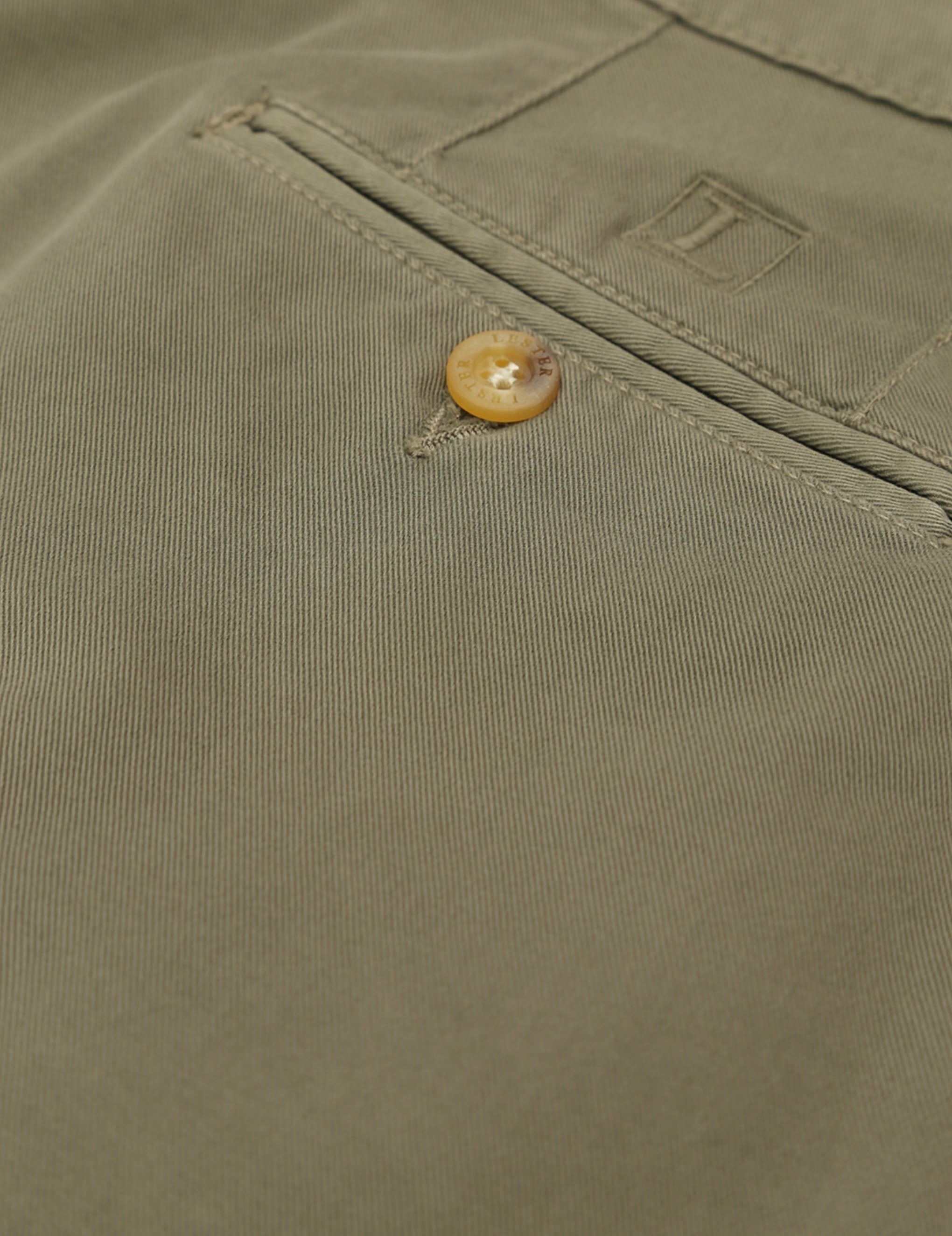 Pantalón gabardina elastan c/p Verde