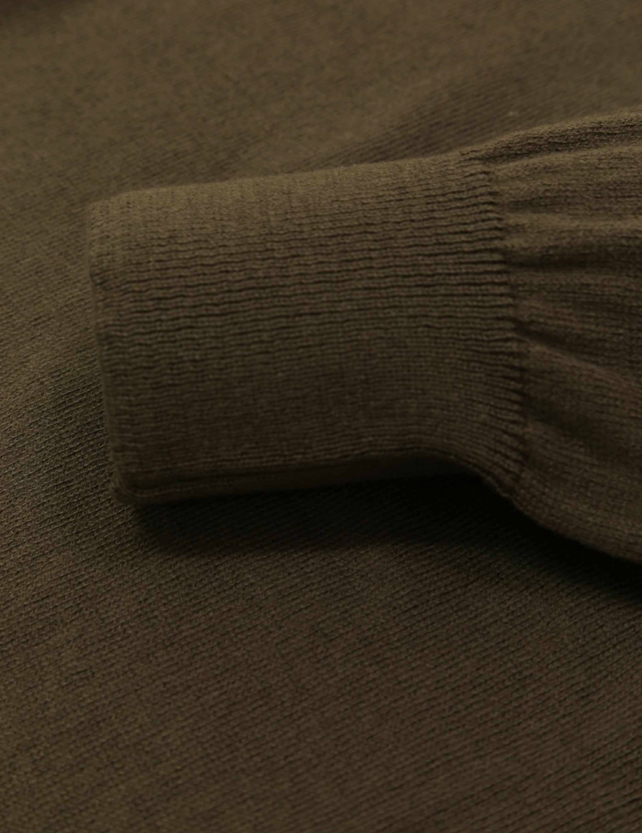 Jersey pico algodón cashmere Verde