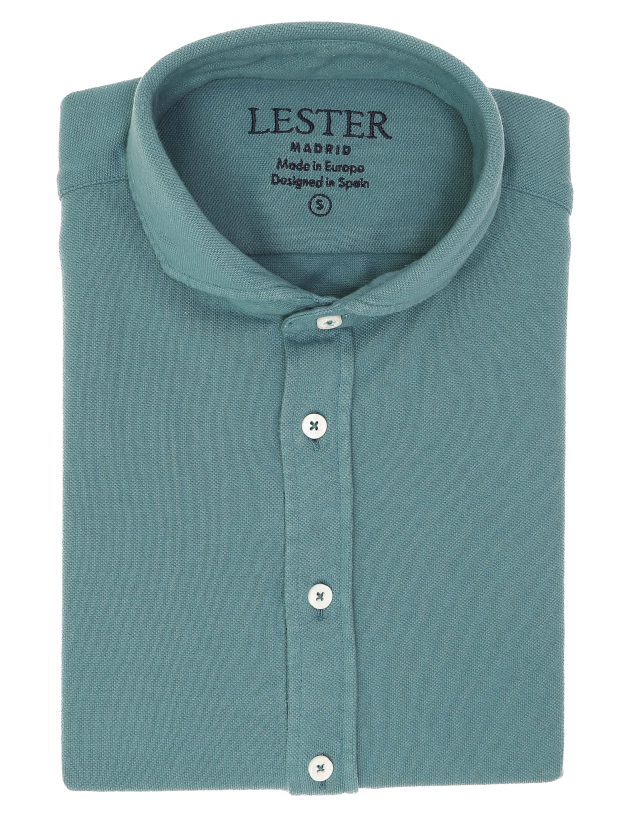 Camisa pique malla Verde
