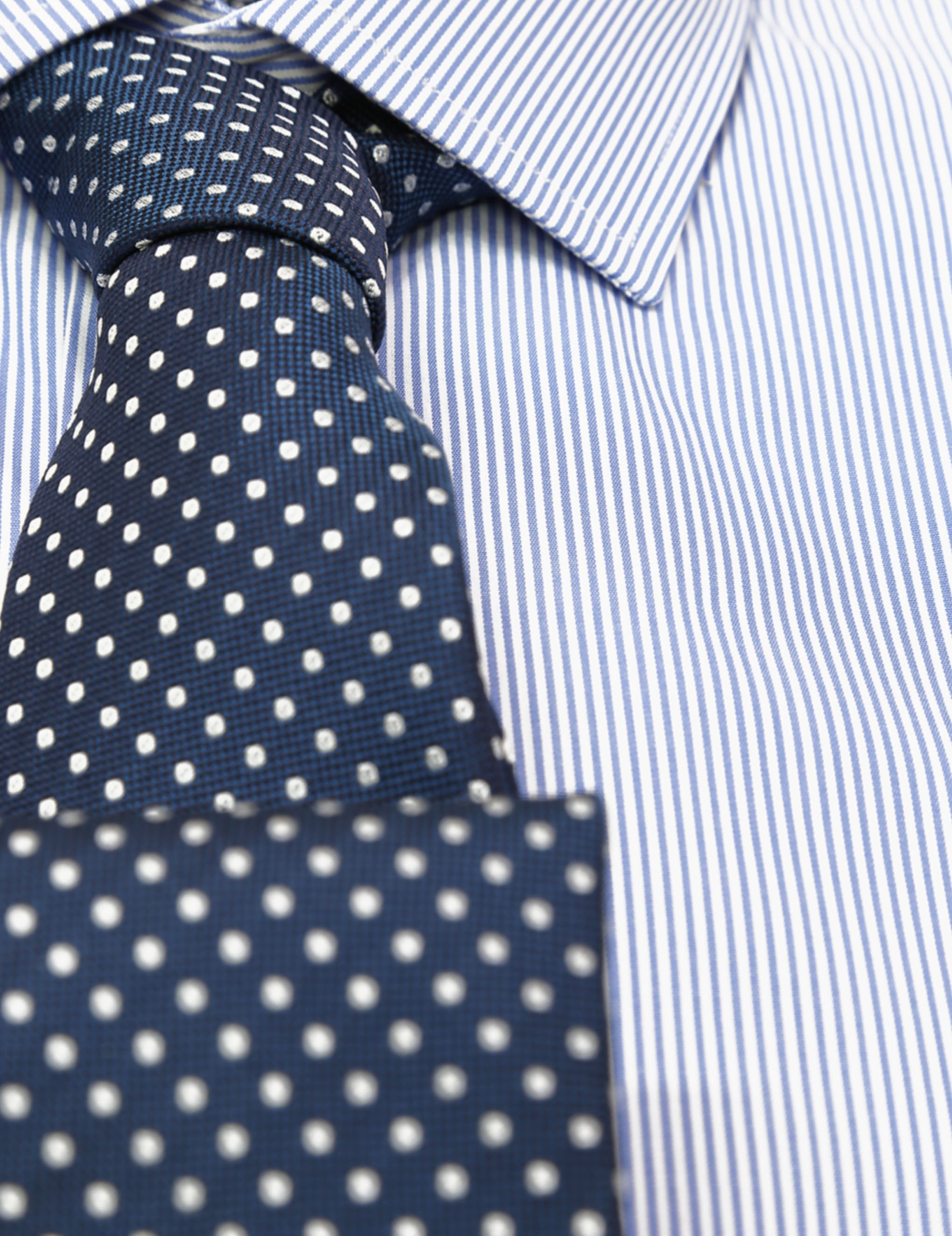 Camisa vestir raya media p.d Azul