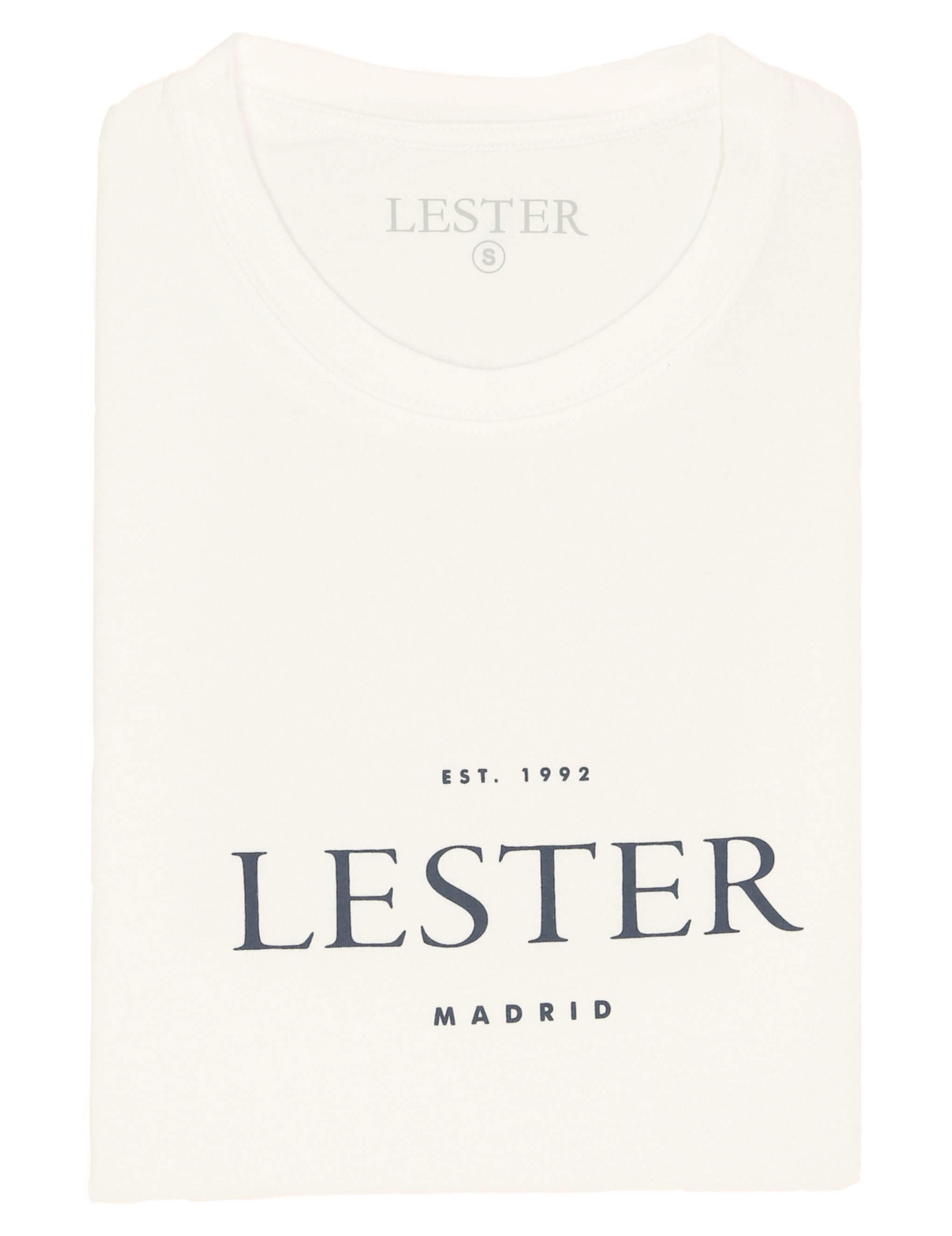 Camiseta lavada lester Blanco