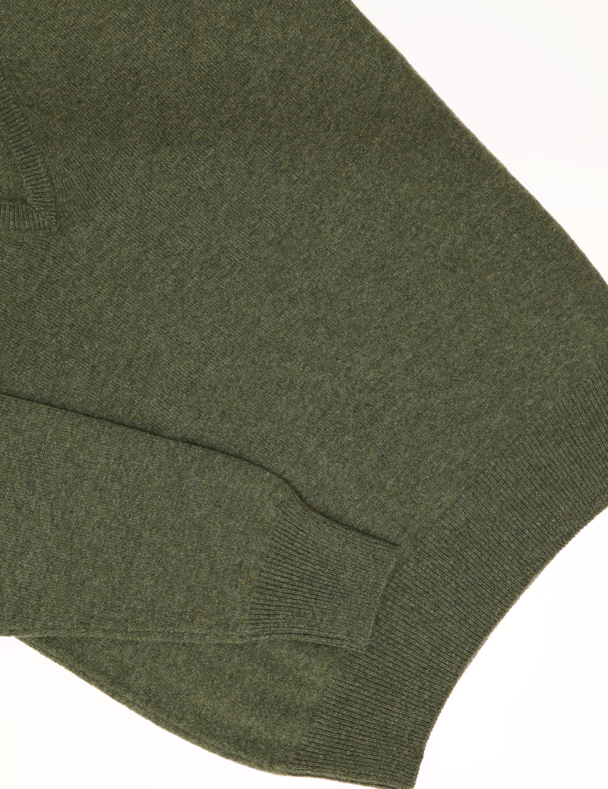 Jersey lana pico Verde claro