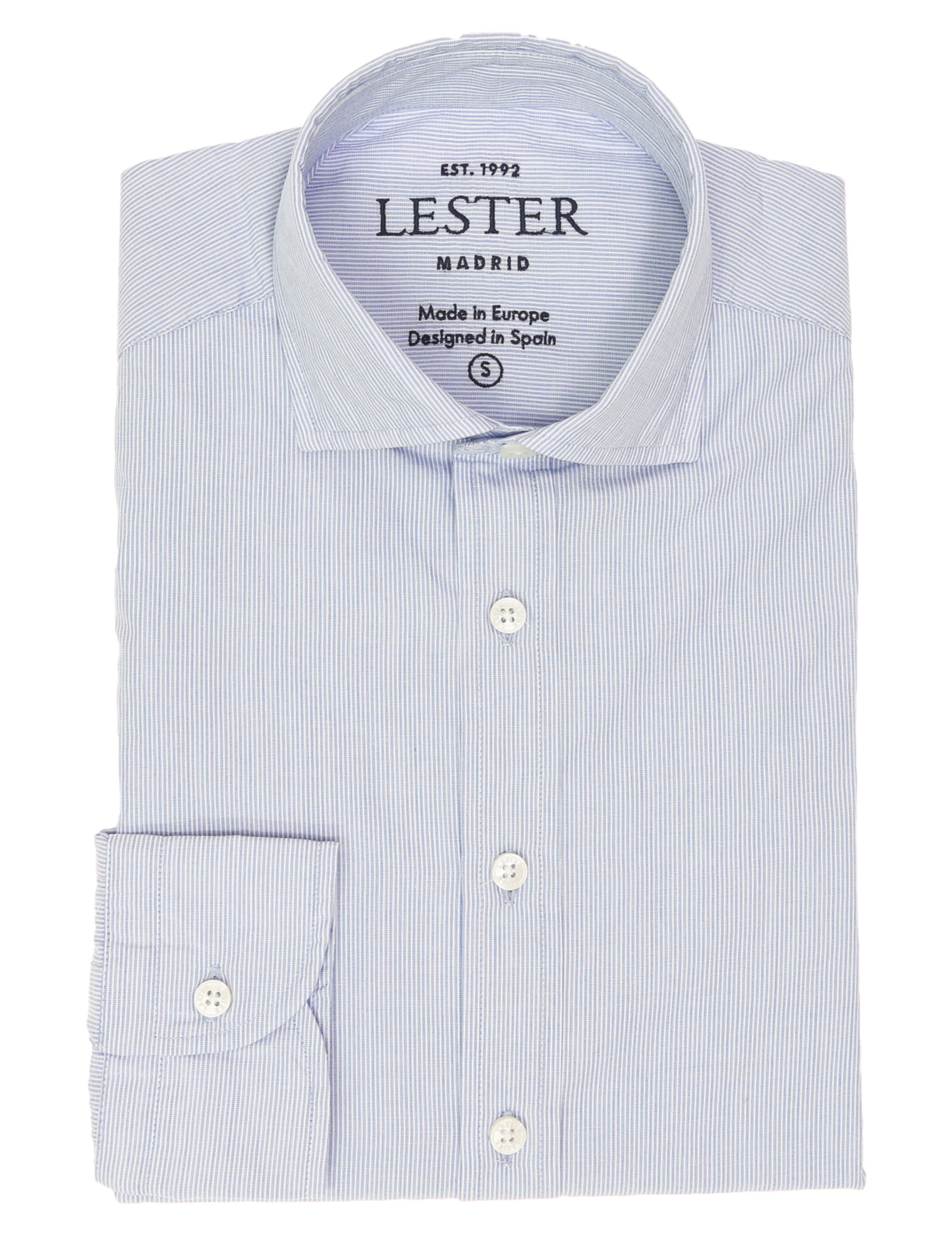 Camisa sport mil rayas Azul