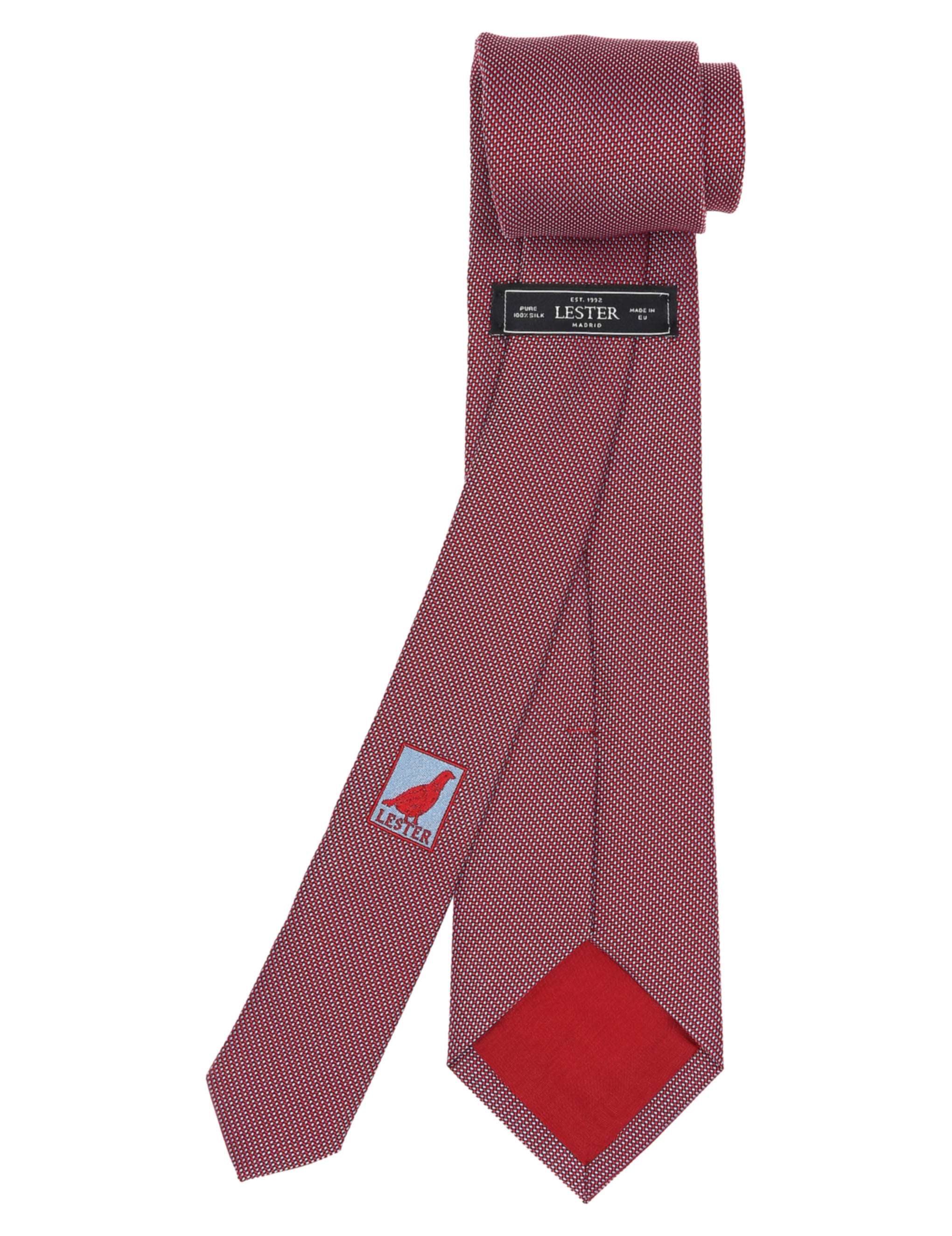 Corbata microunito Rojo/azul