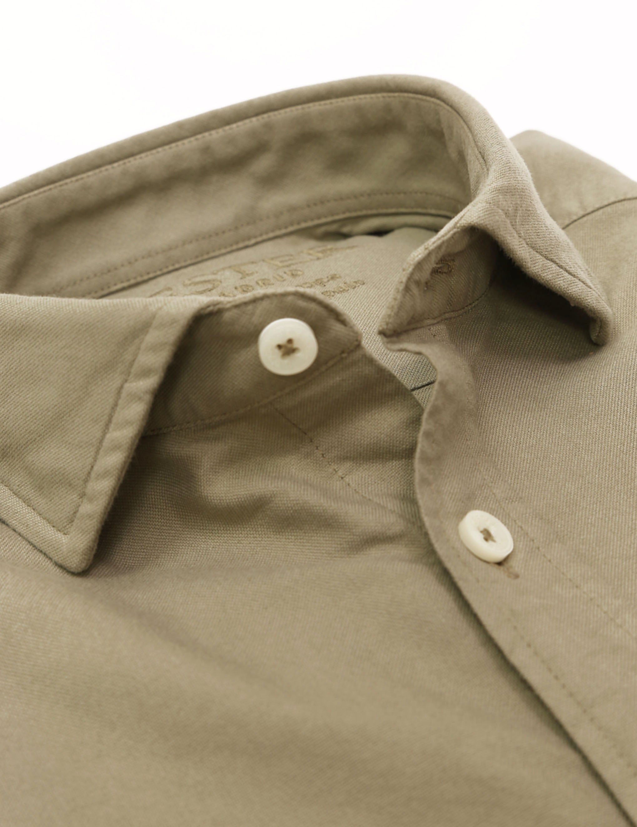Camisa oxford tintada Gris