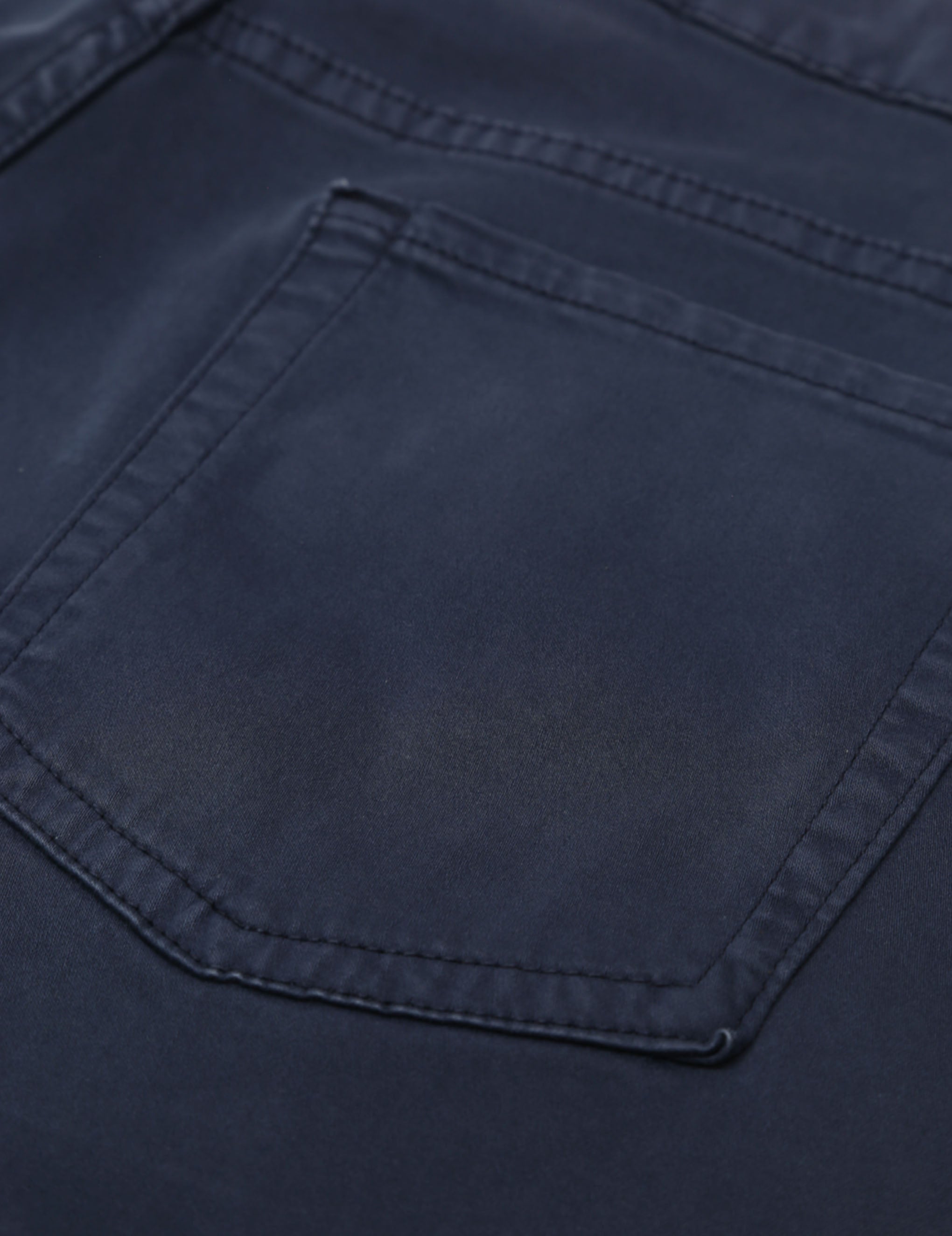 Pantalón 5 bolsillos satén Azul