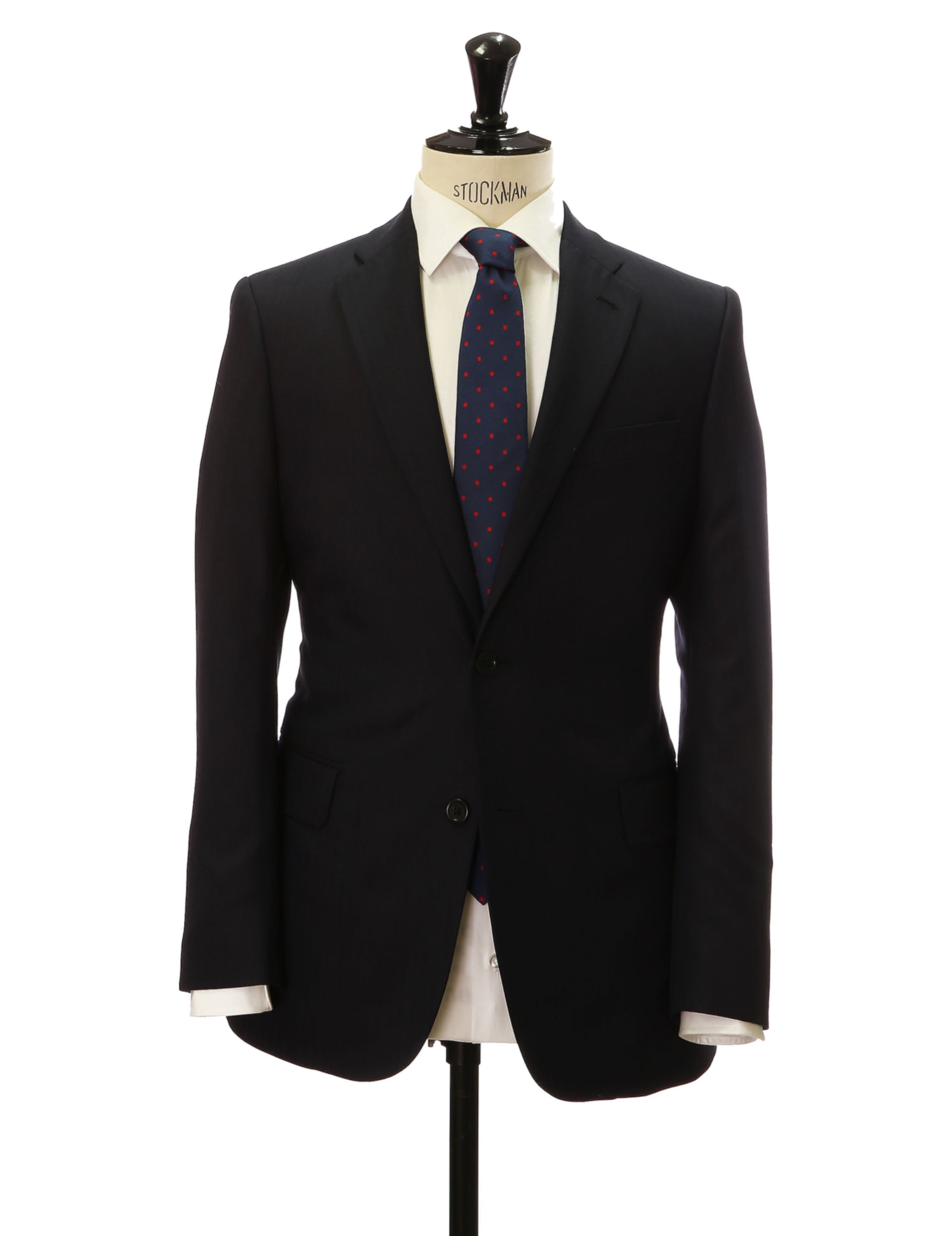 Traje hombre espiga Azul oscuro