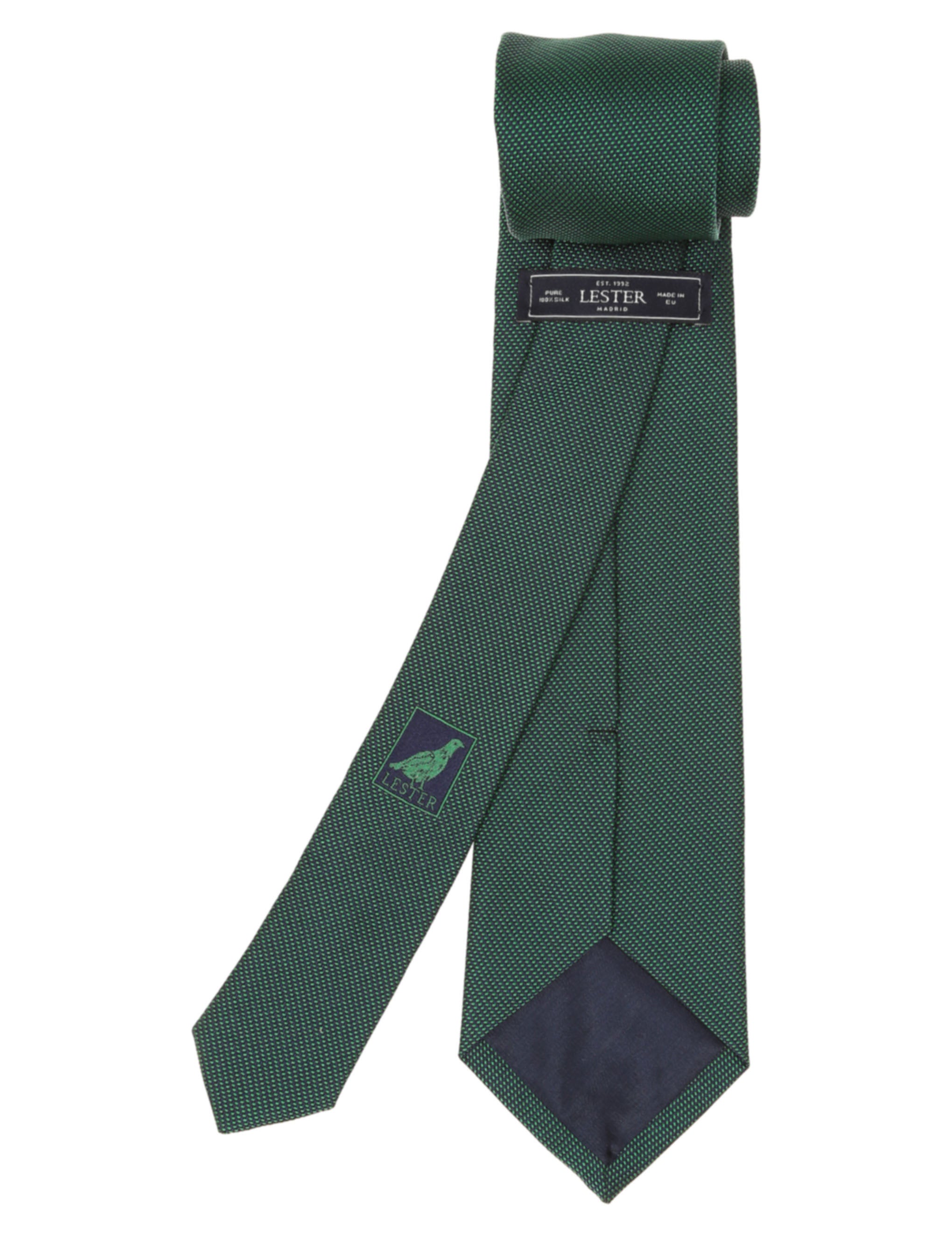 Corbata microunito Azul/verde