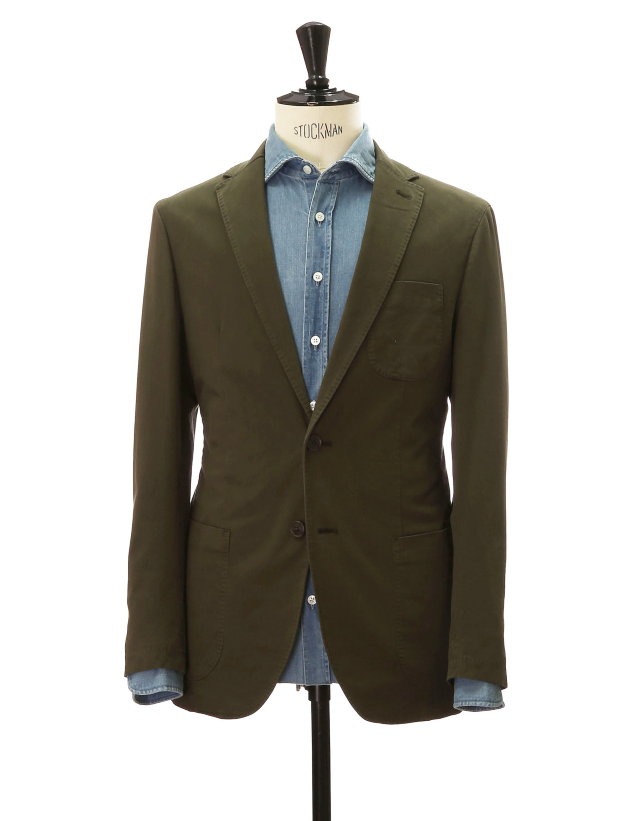 Chaqueta gabardina Verde