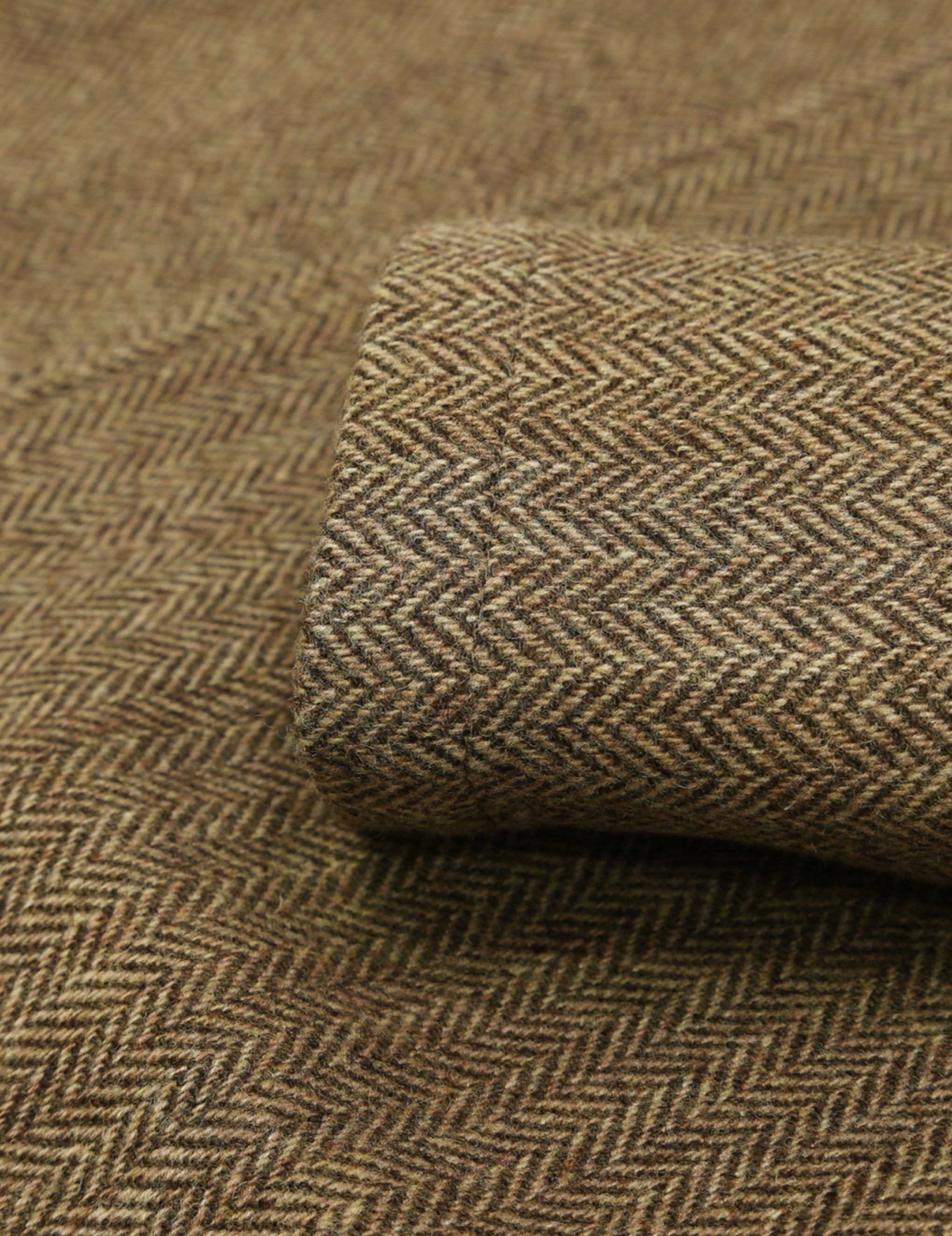 Abrigo tweed chester Marrón